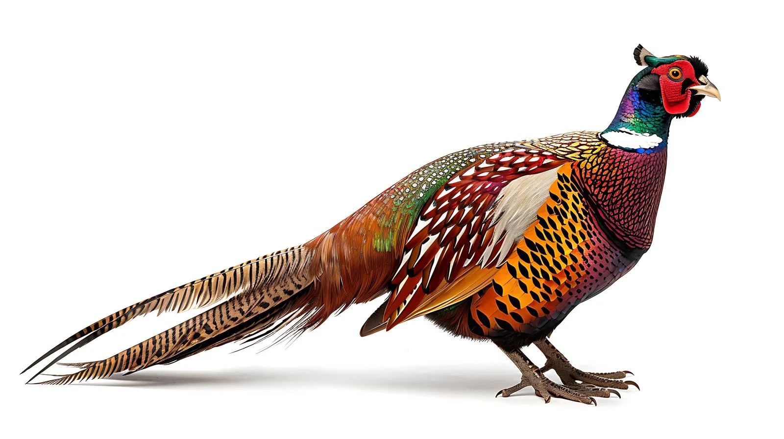 Majestic Male Ringneck Pheasant Isolated Image — free download from Dotvec