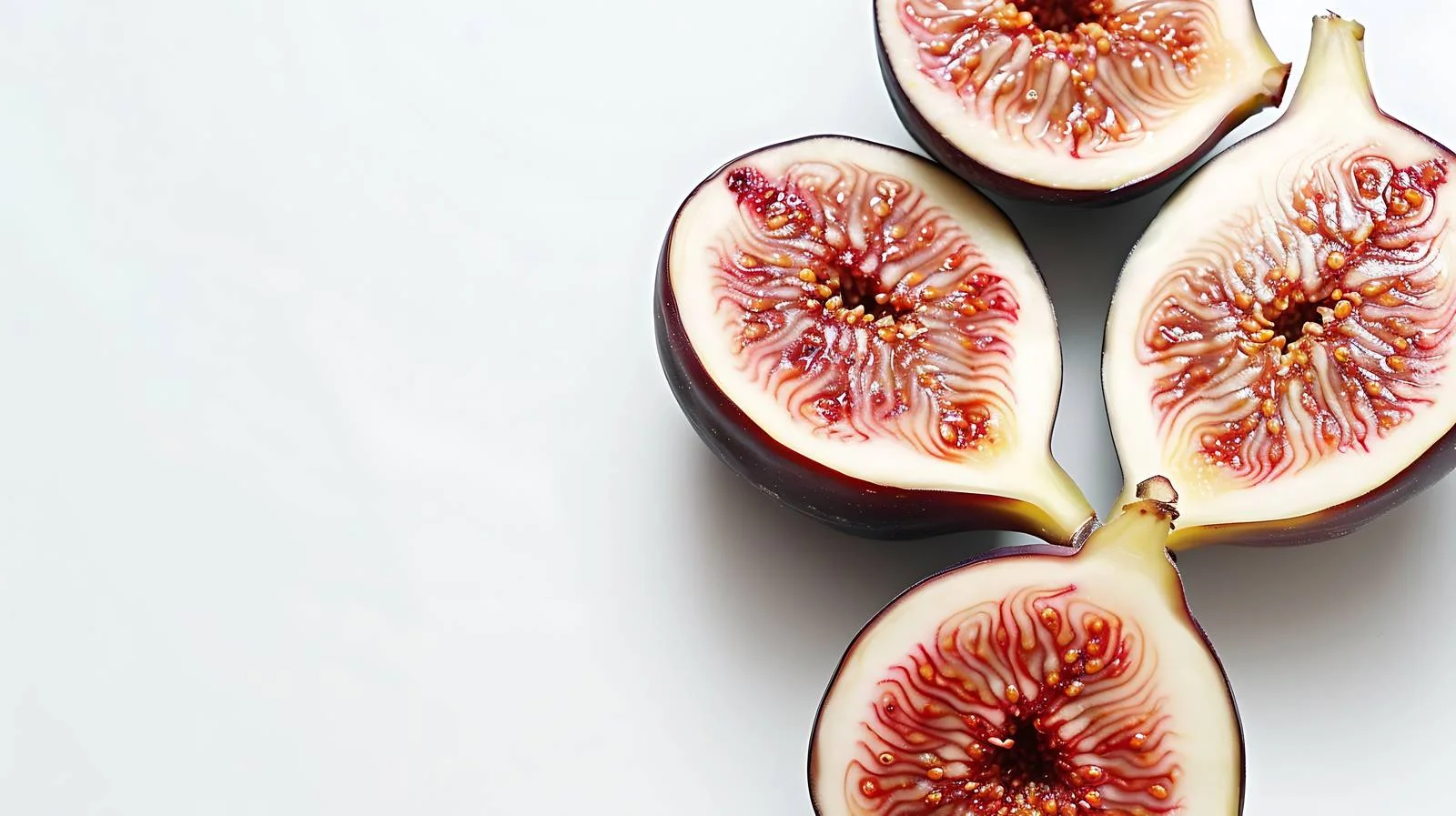 Fresh Fig on White Table — free download from Dotvec
