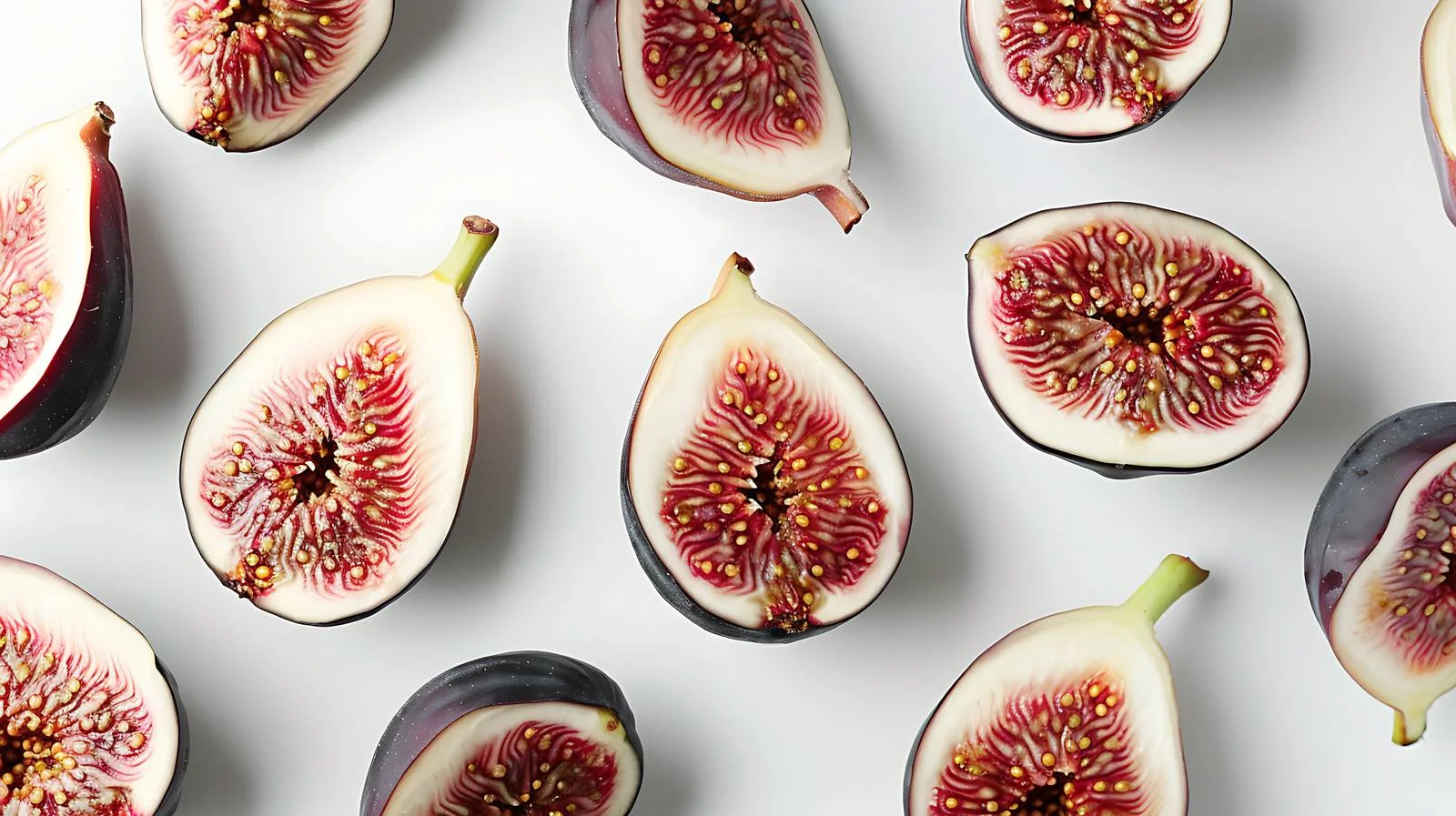 Ripe Fig on White Table — free download from Dotvec