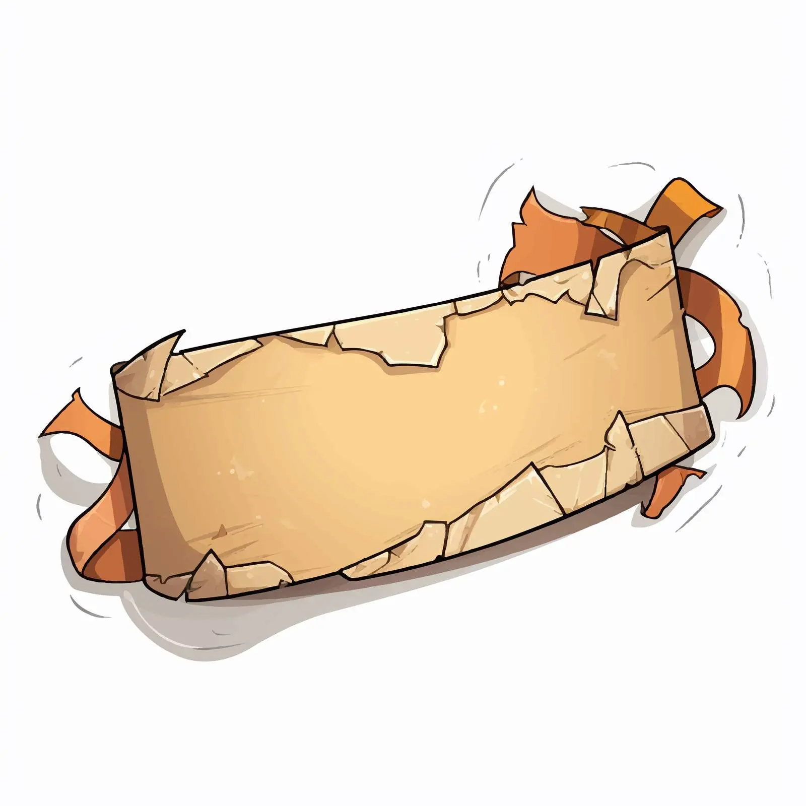 Ripped Paper with Tape Clip Art – free modern vectors image from Dotvec