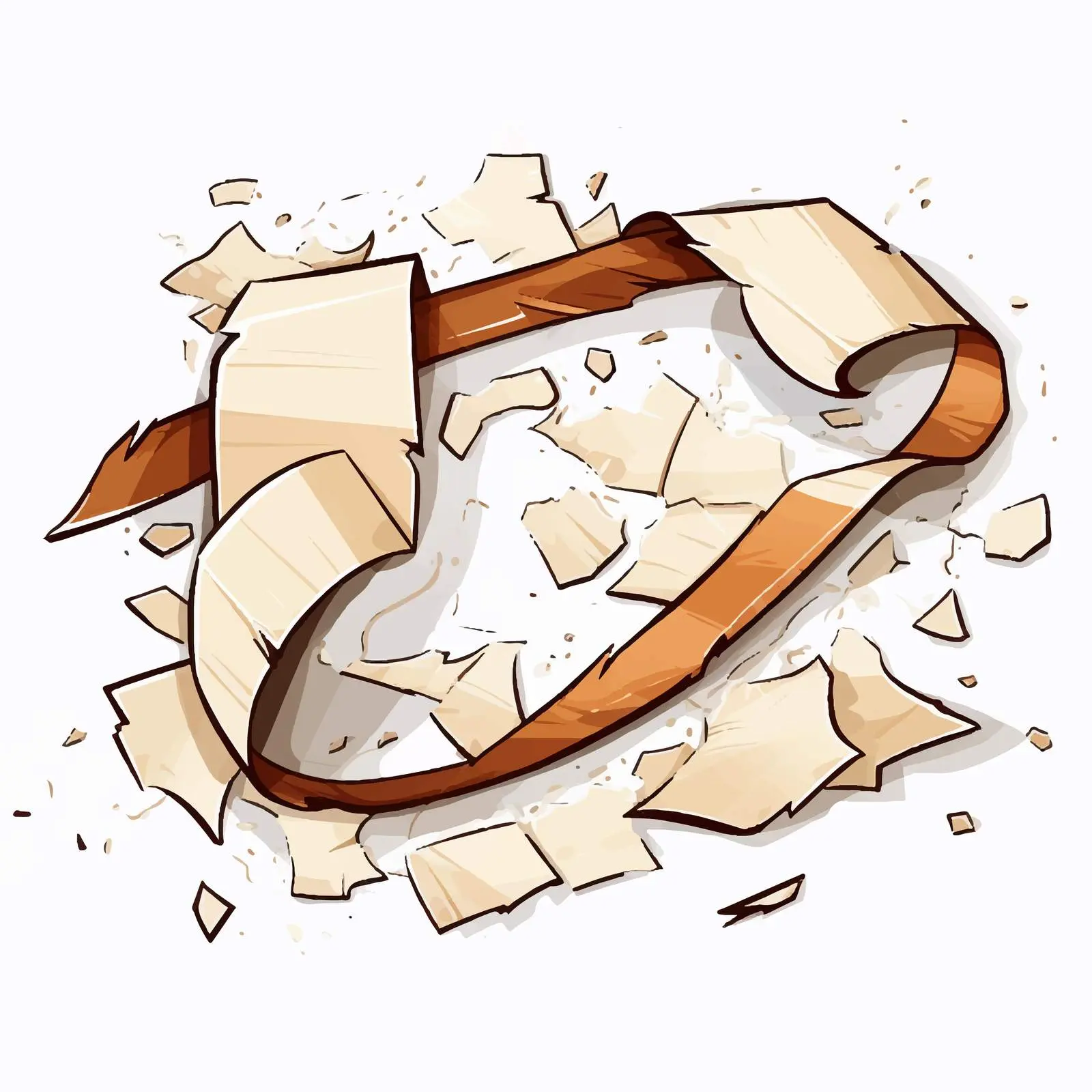 Ripped Paper with Tape Clip Art Vector — free download from Dotvec