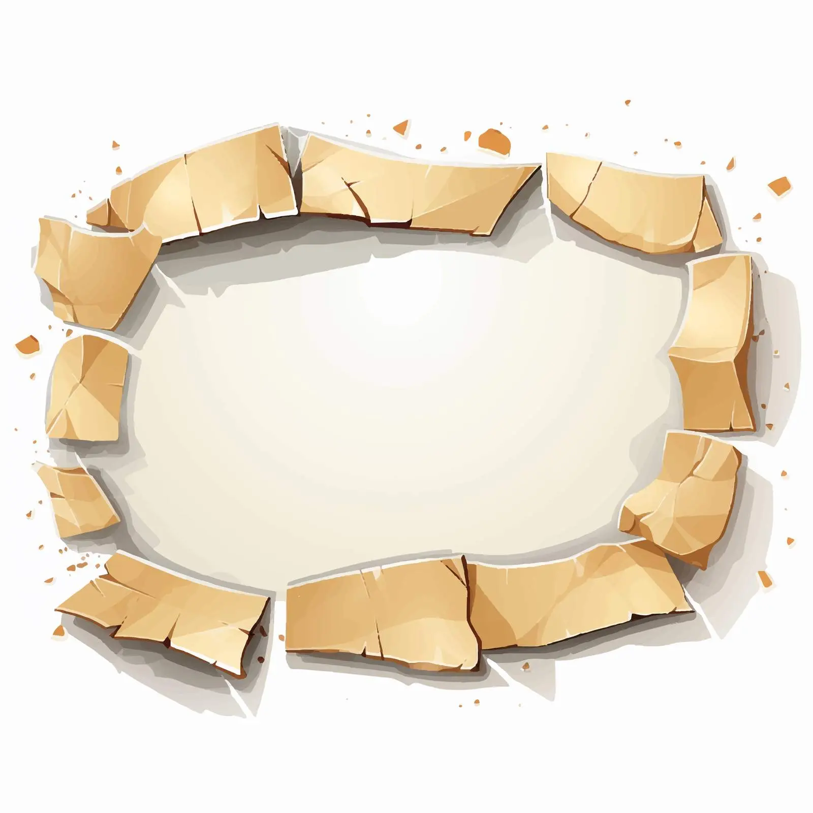 Ripped Paper with Tape Clip Art — free download from Dotvec