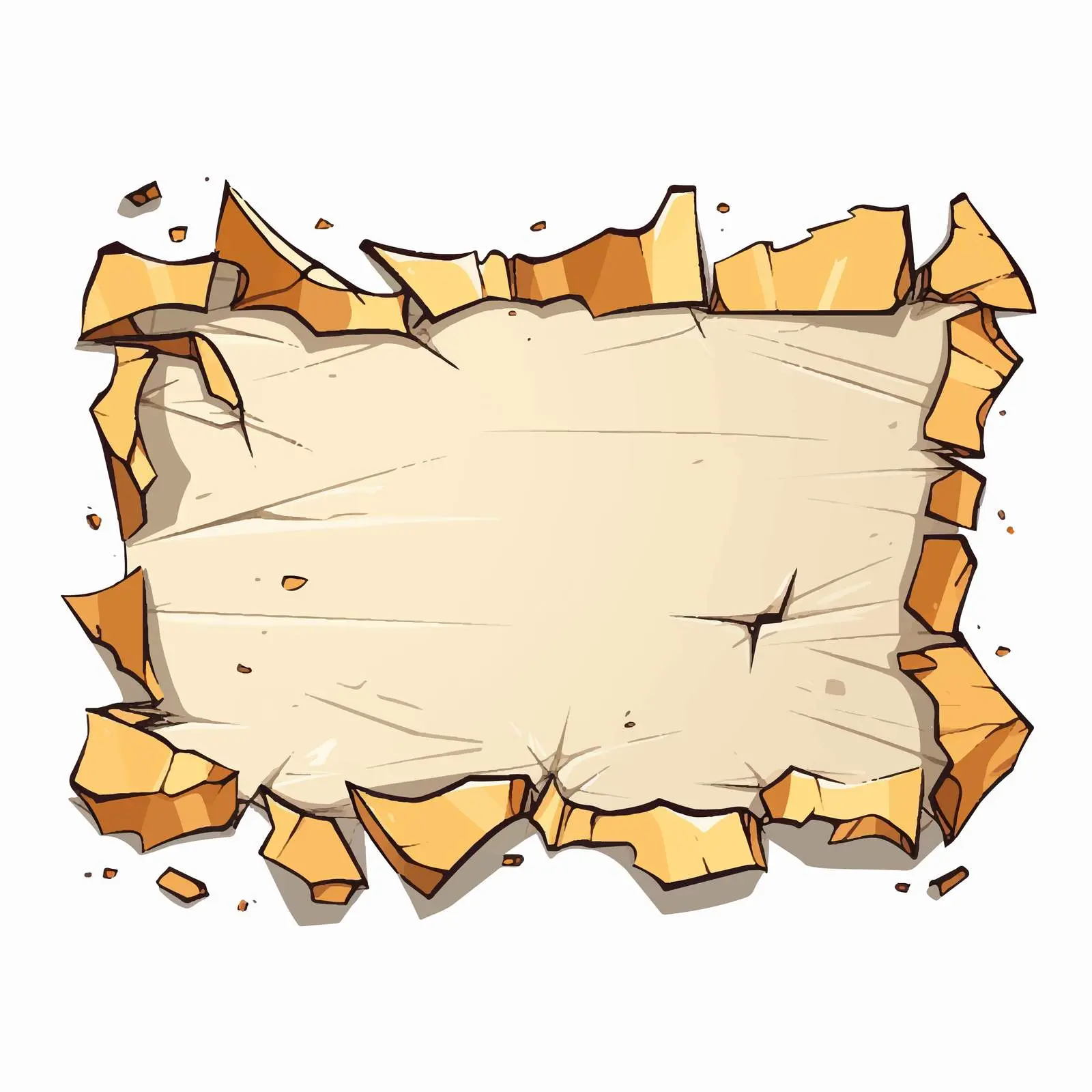 Ripped Paper with Tape Clip Art Design — free download from Dotvec