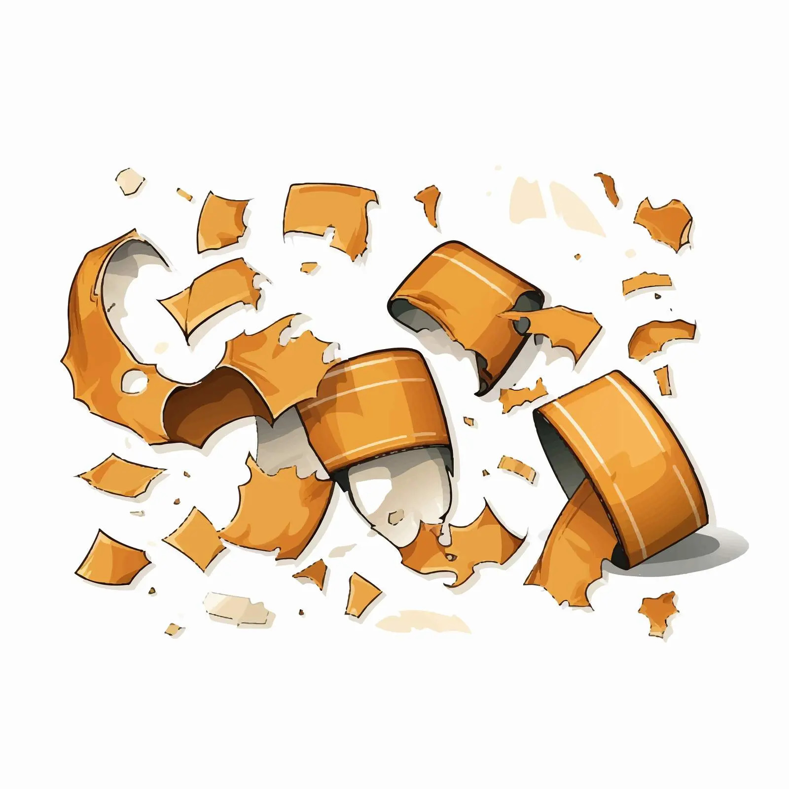 Ripped Paper with Tape for Creative Designs – free torn edges image from Dotvec