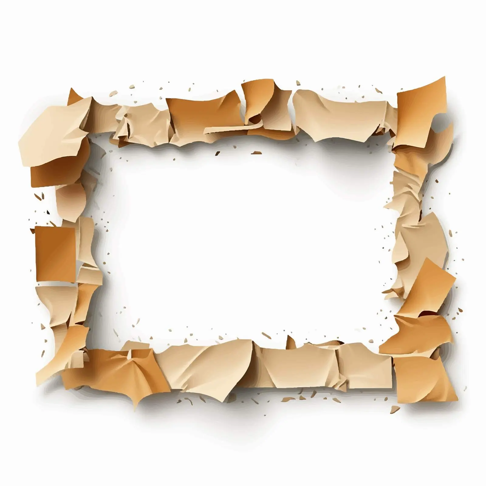 Ripped Paper with Tape Design Elements — free download from Dotvec