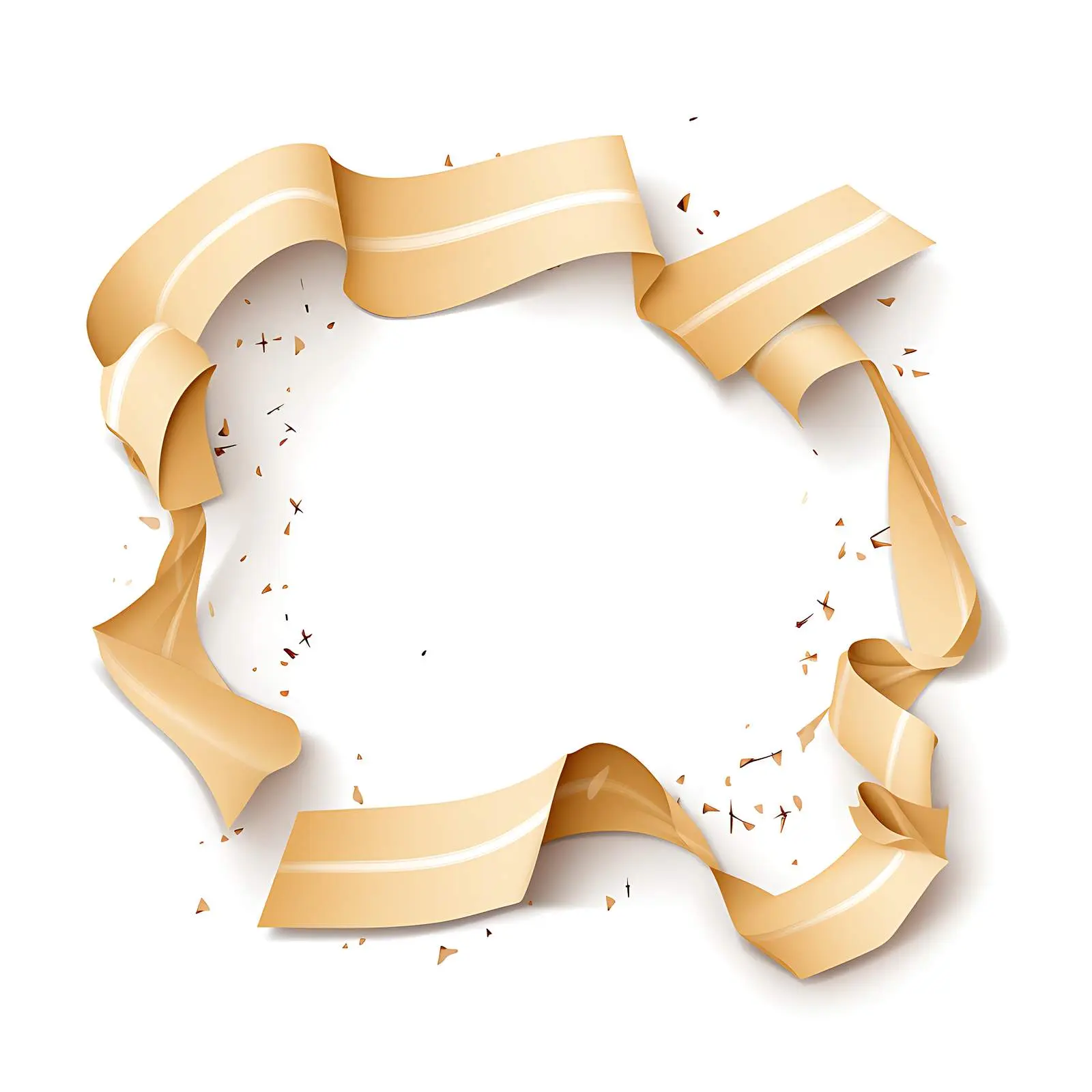 Ripped Paper with Tape for Creative Design — free download from Dotvec