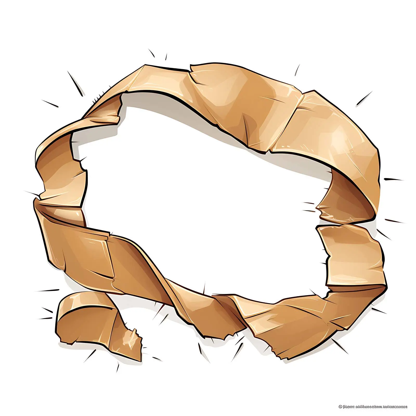 Ripped Paper Design with Tape Elements — free download from Dotvec