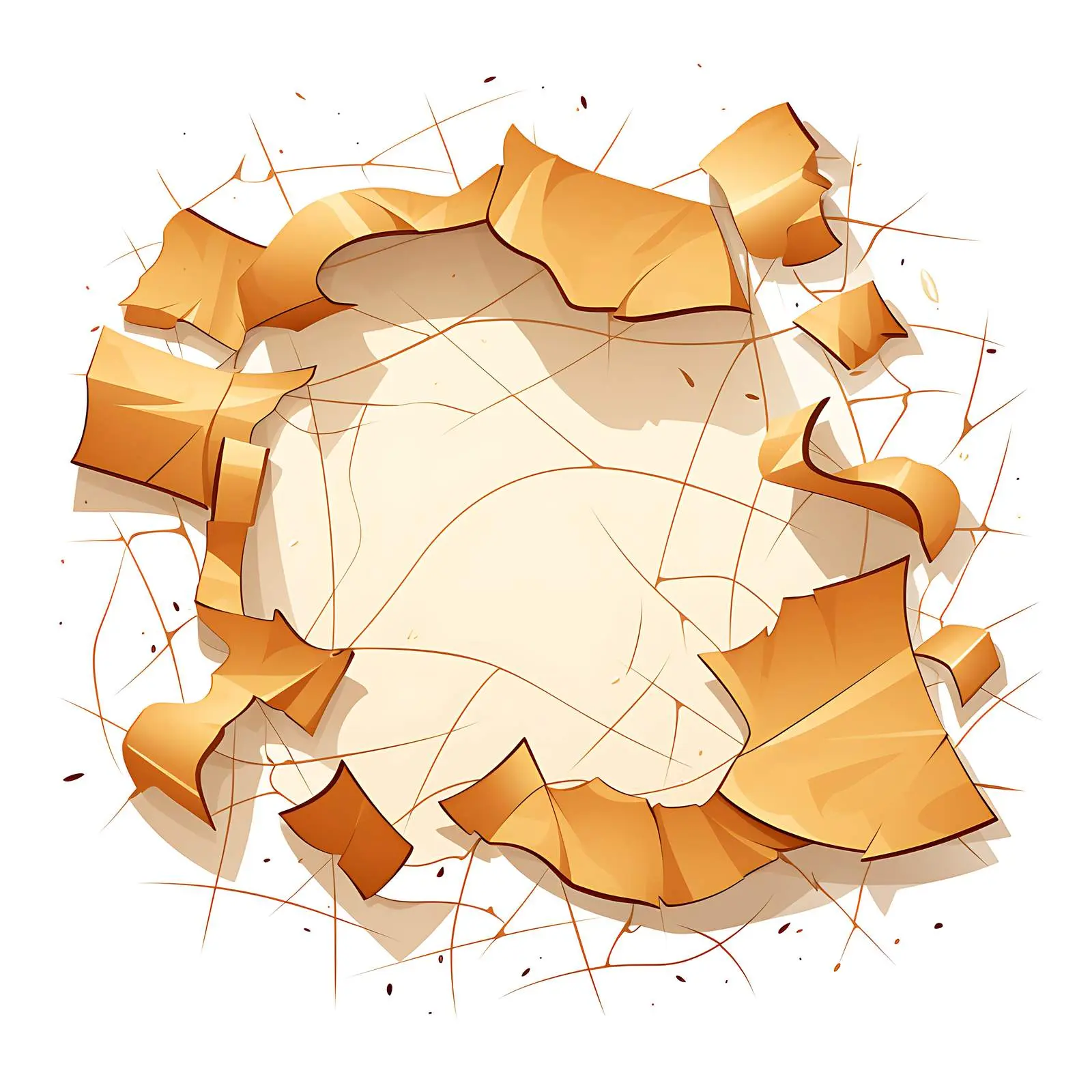 Ripped Paper with Tape for Design Projects – free isolated elements image from Dotvec