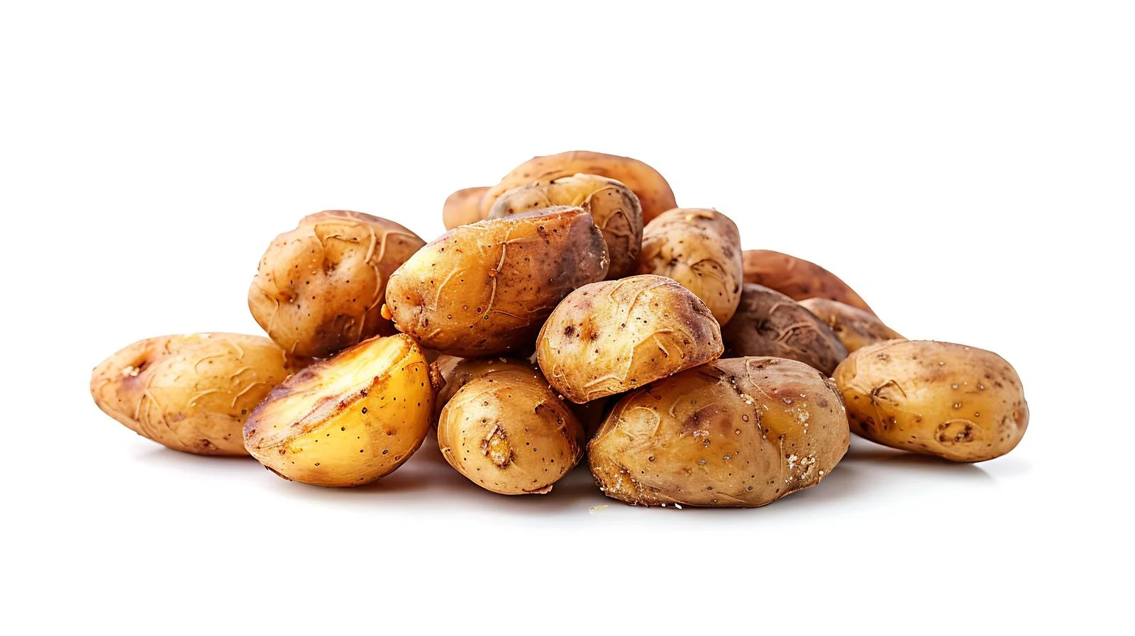 Savory Roasted Young Potatoes on White – free side dish image from Dotvec
