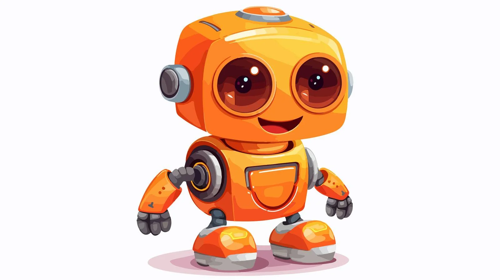 Quality Robot Toy Design Cartoon — free download from Dotvec