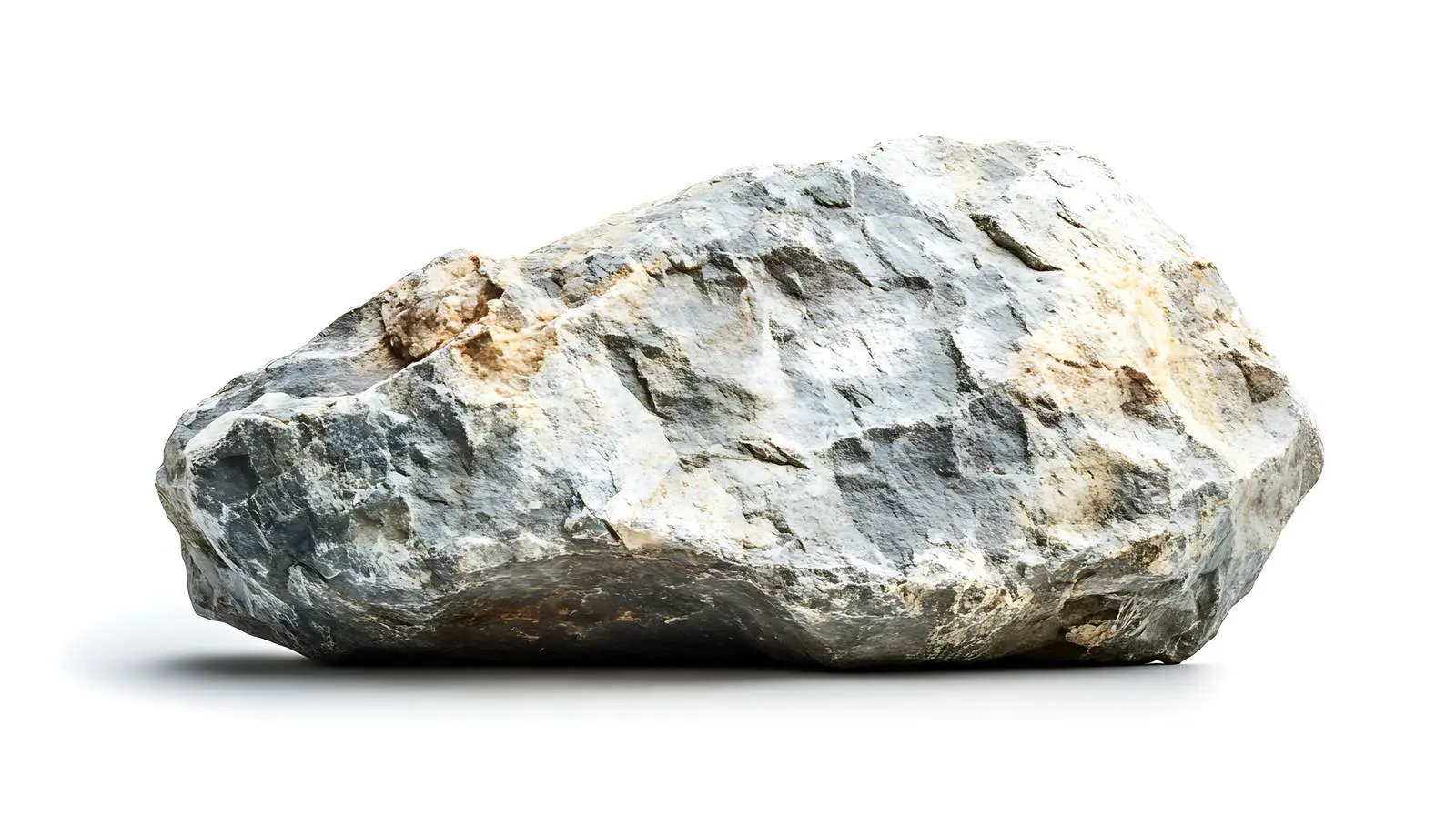 Premium Rock Isolated on White Background — free download from Dotvec