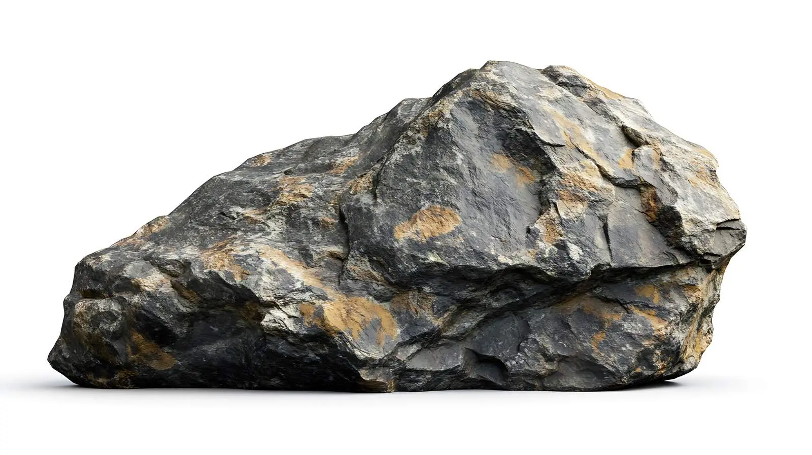 High-Quality Rock Isolated on White Background — free download from Dotvec