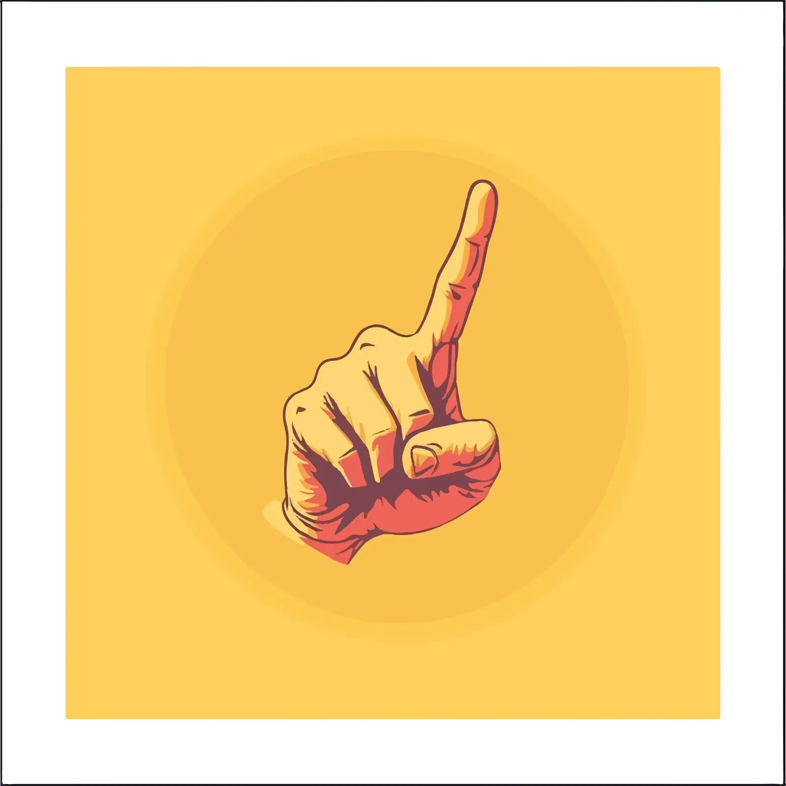 Rock Music Hand Gesture Icon Vector — free download from Dotvec