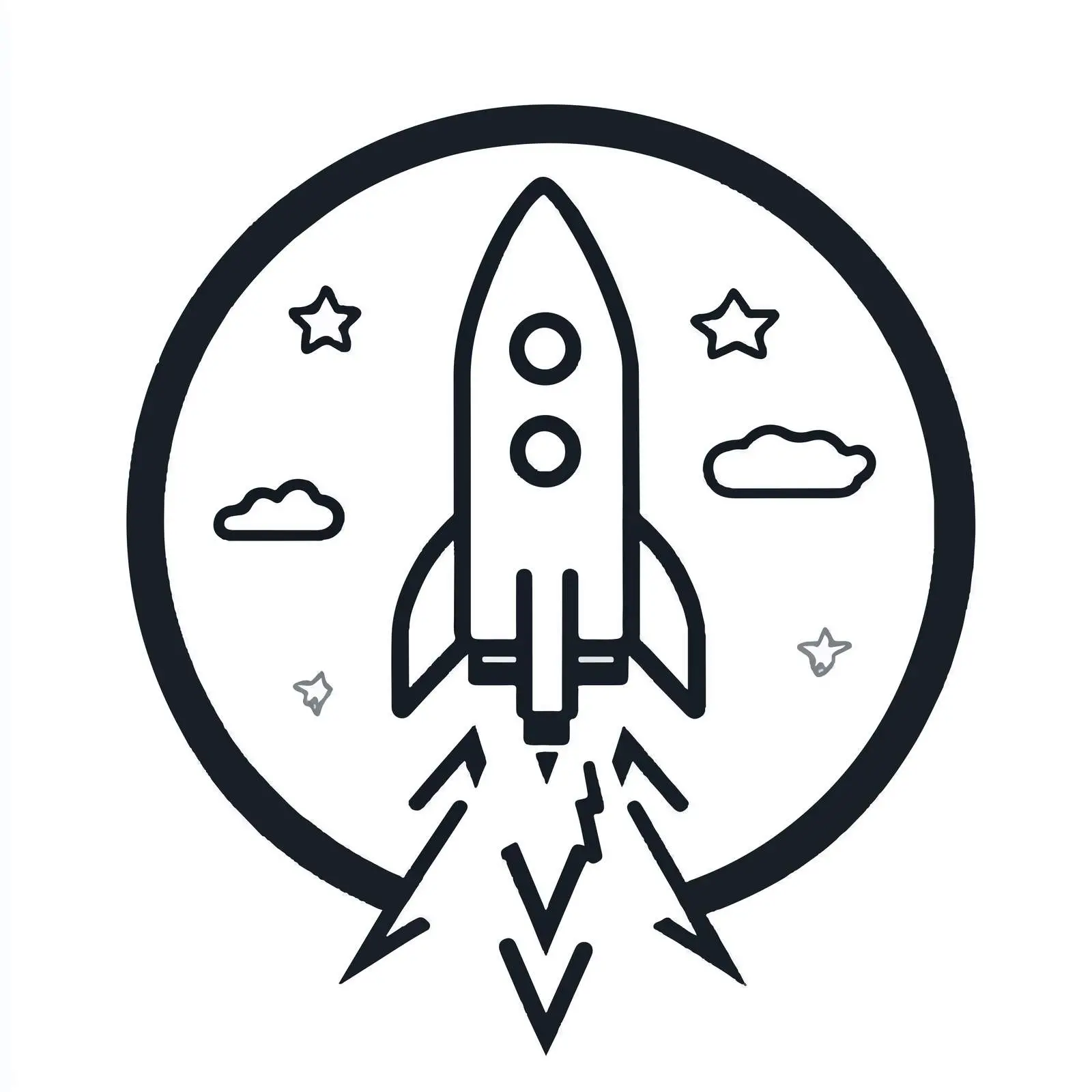 Flat Rocket Icons Vector Illustration Set — free download from Dotvec