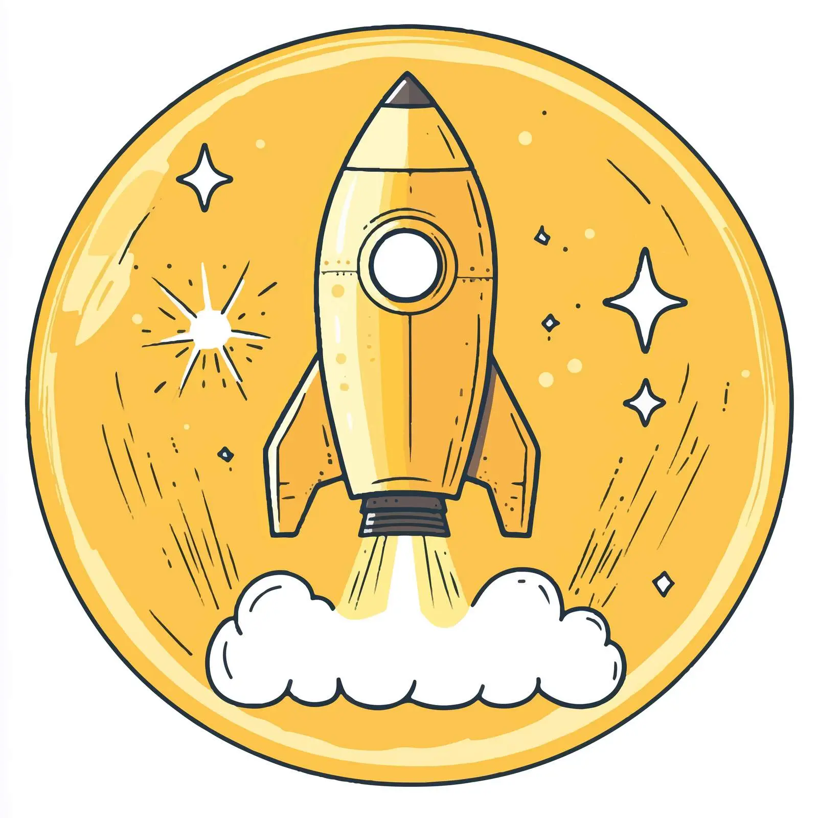 Rocket and Spaceship Icons for Comics — free download from Dotvec