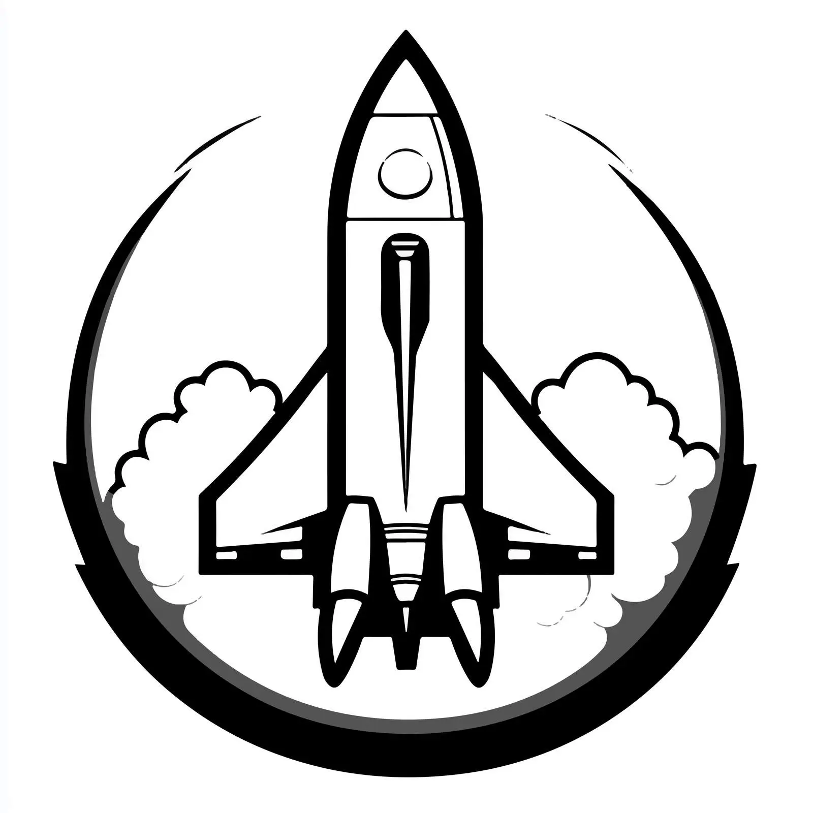 Rocket and Spaceship Icons for Comic Style — free download from Dotvec