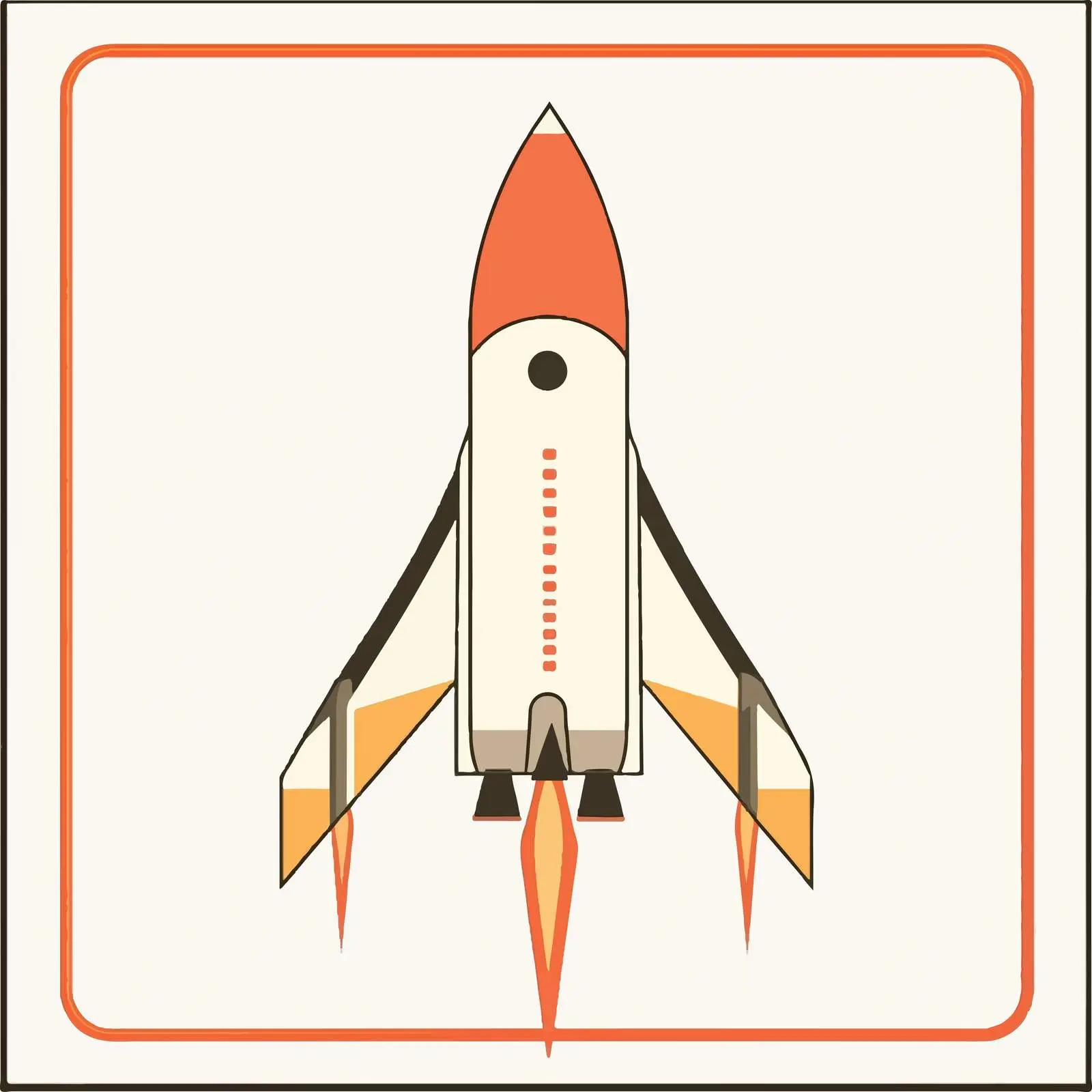 Rocket and Spaceship Icons for Comic Design — free download from Dotvec