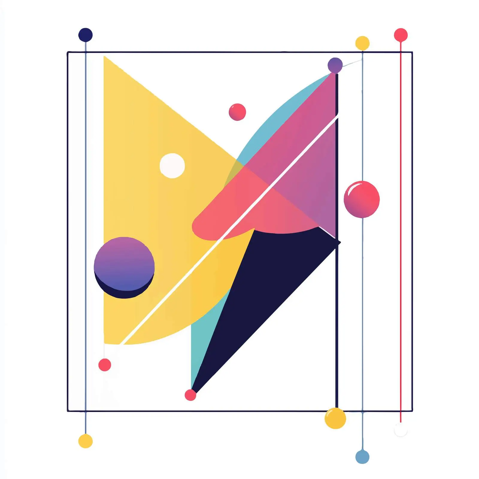 Cartoon Vector Rod Graph Illustration on White Background — free download from Dotvec