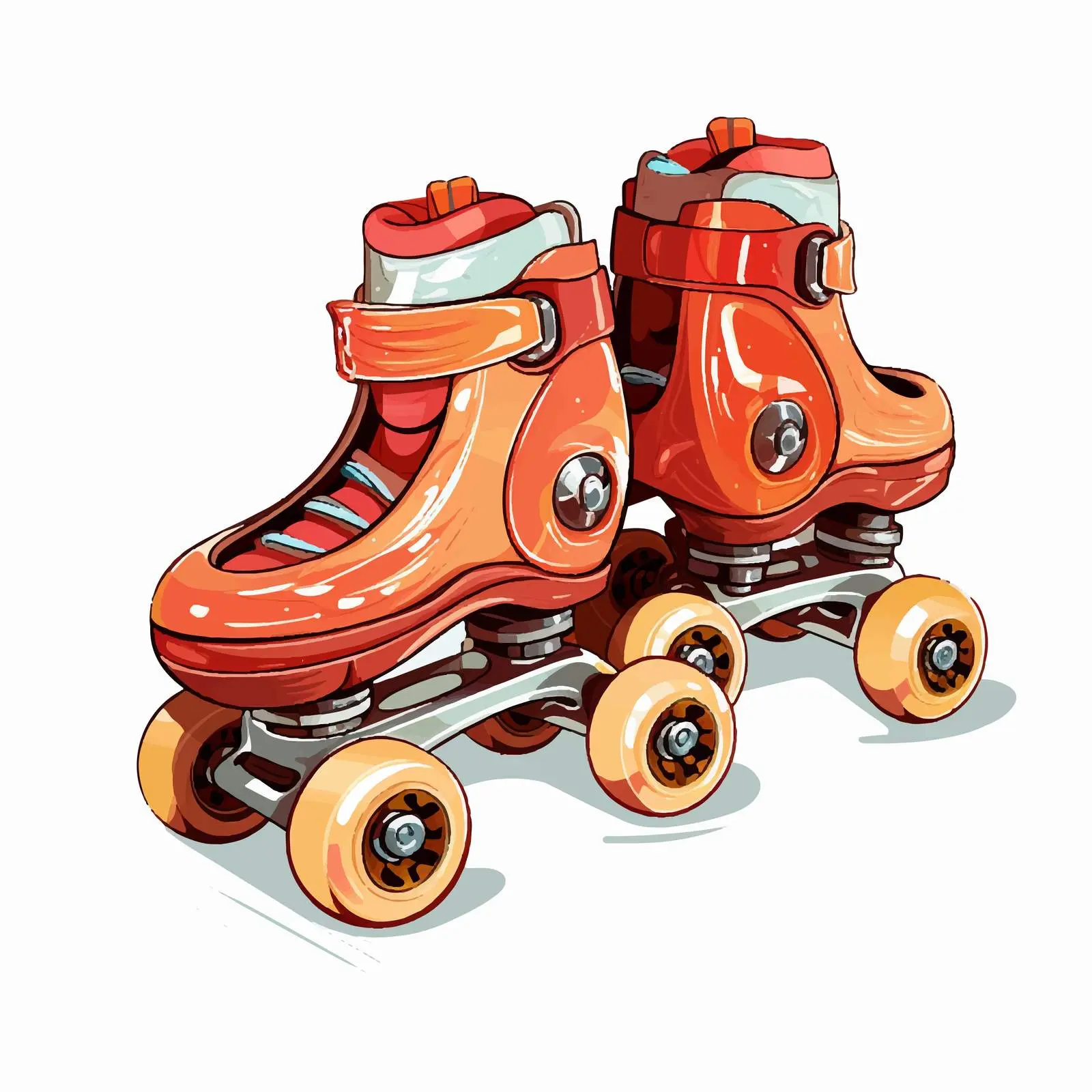 Line Art Vector of Roller Skates — free download from Dotvec