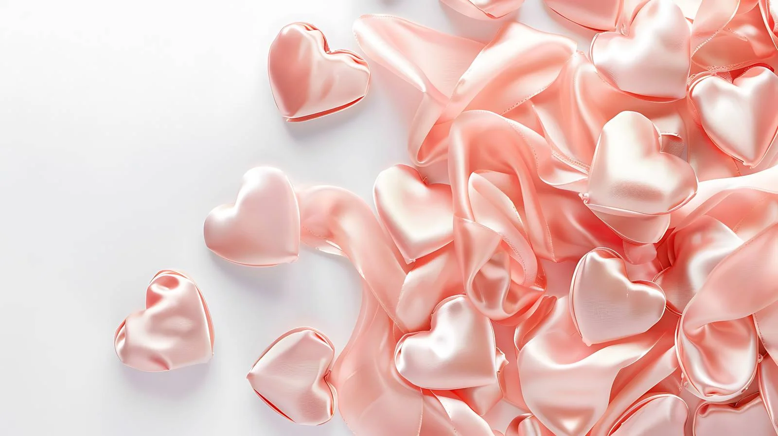 Elegant Valentine's Day Hearts Background Design — free download from Dotvec