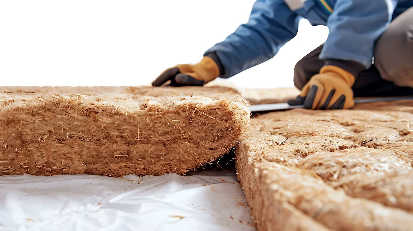 Measuring Wood Fibre Insulation Installation Process — free download from Dotvec