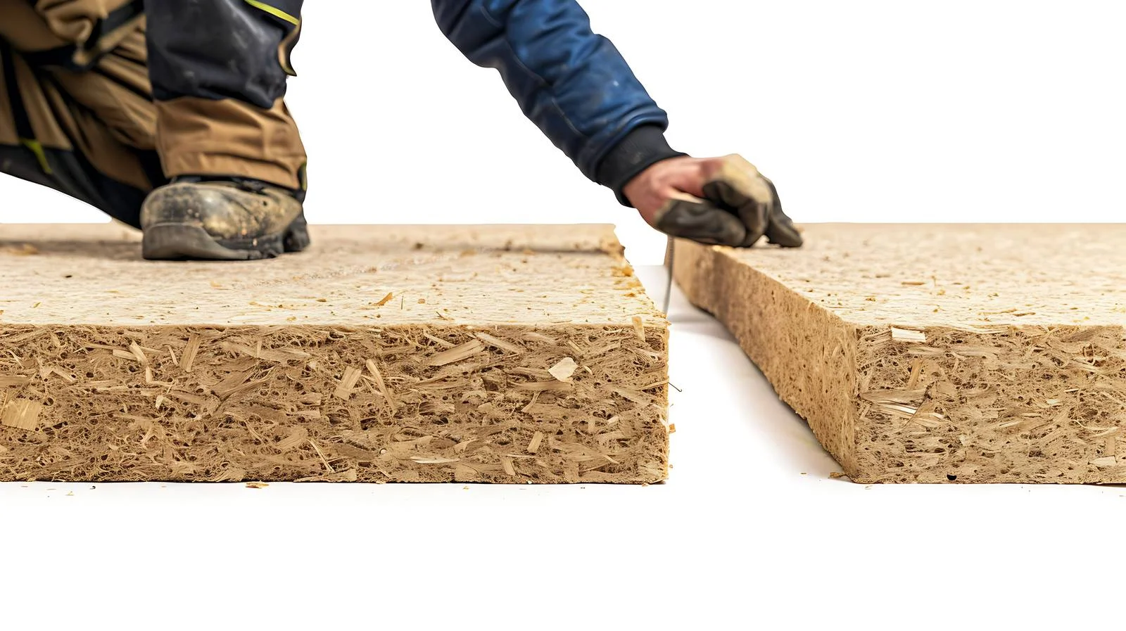 Roof Insulation Worker Measuring Insulation — free download from Dotvec