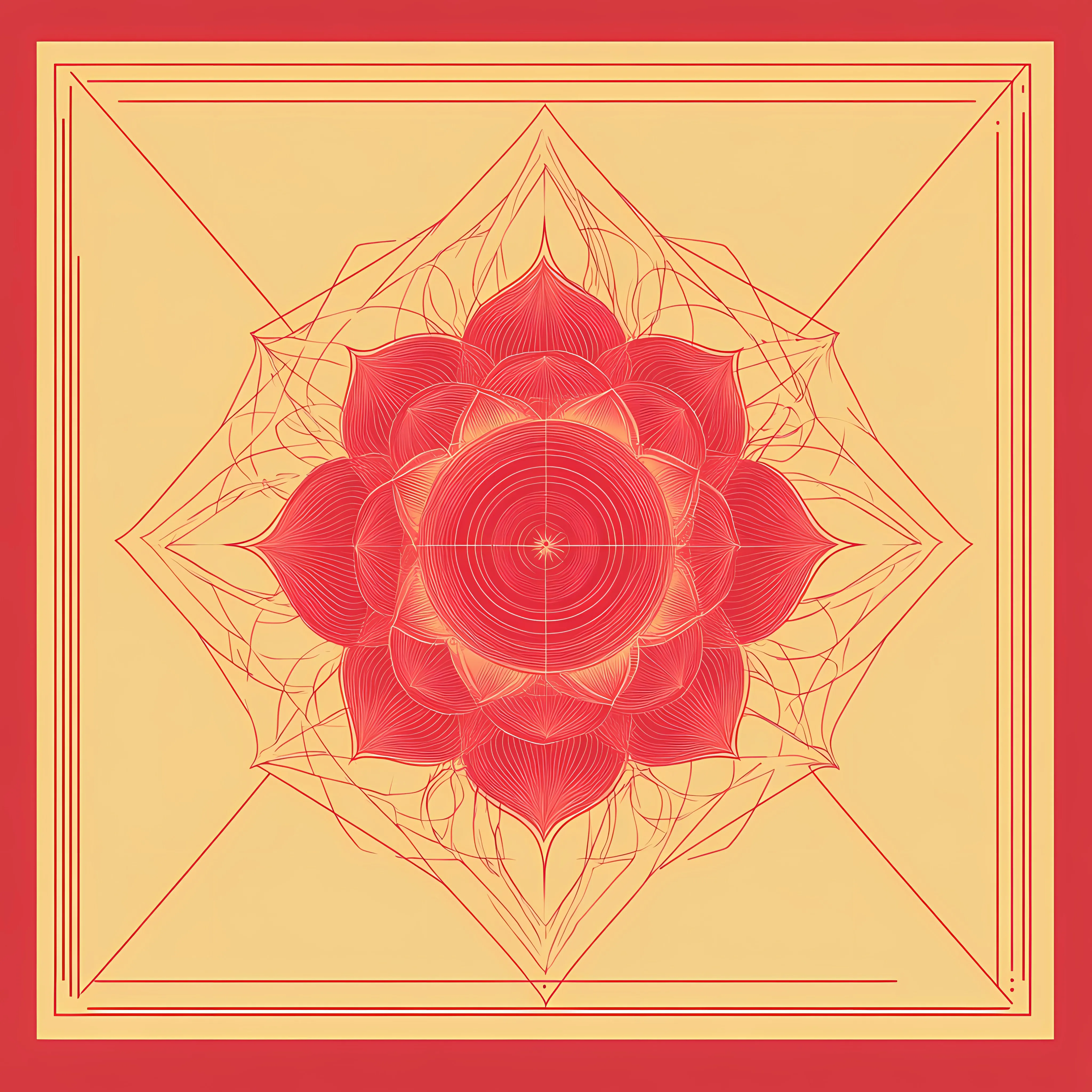 Root Chakra Muladhara Tantrism Vector Illustration — free download from Dotvec