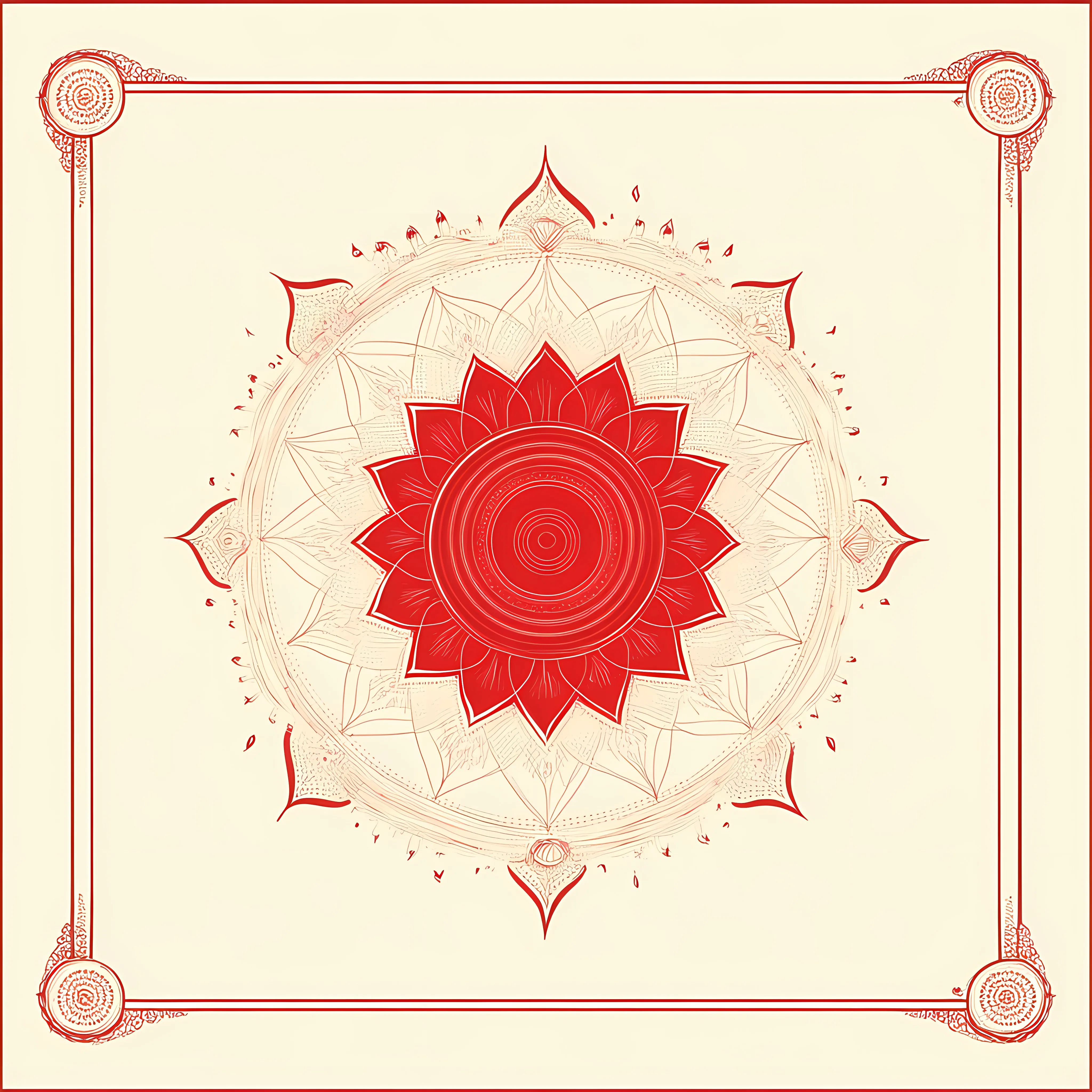 Muladhara Chakra Tantrism Vector Illustration — free download from Dotvec