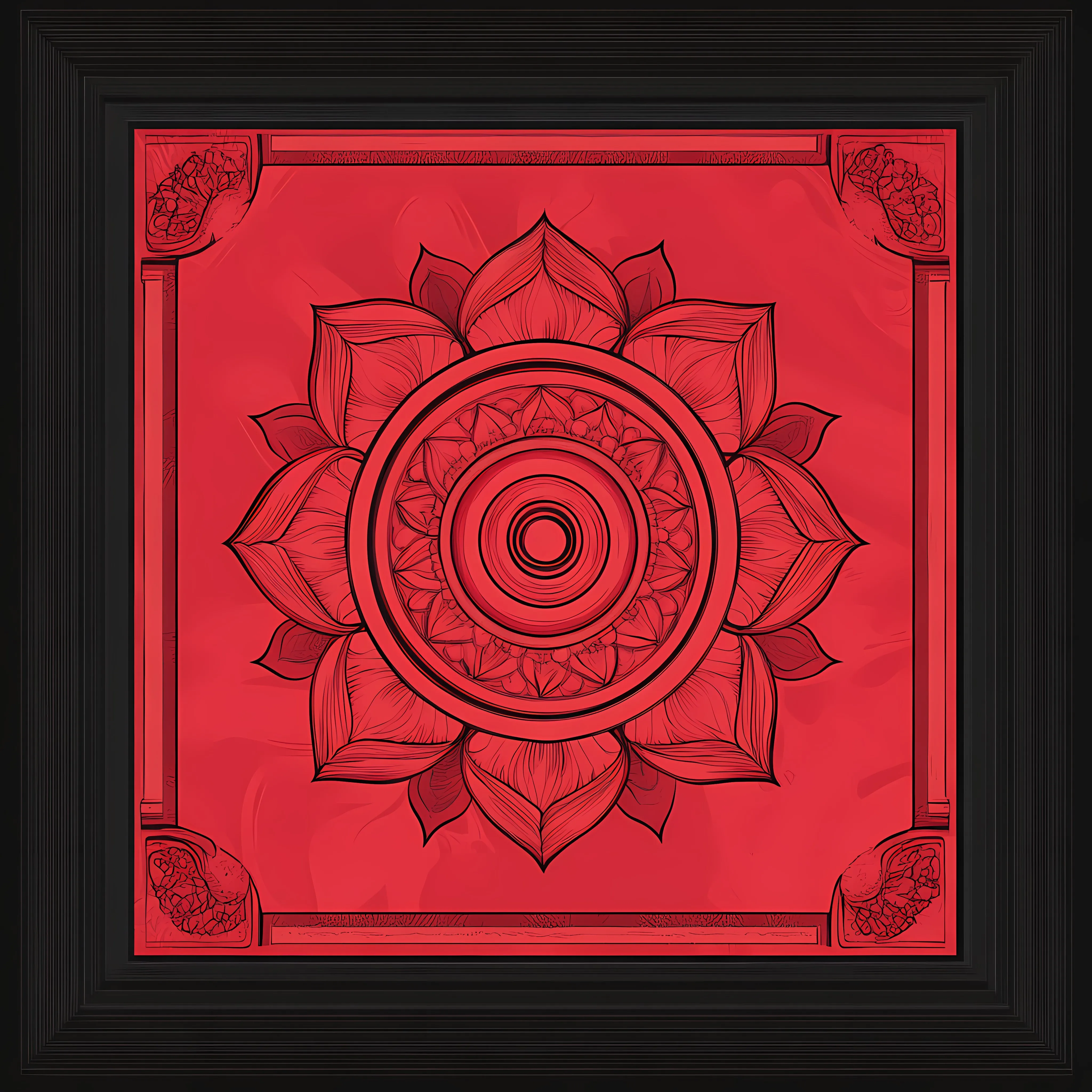 Muladhara Chakra Flat Vector Illustration – free muladhara image from Dotvec