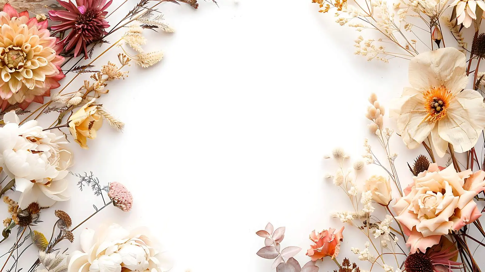 Dried Oak Leaves and Acorns Wreath — free download from Dotvec