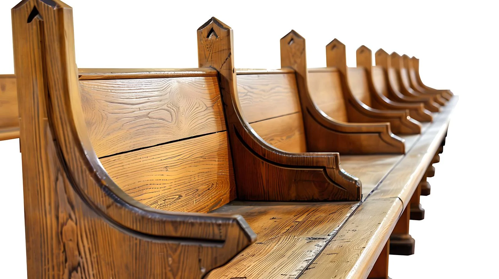Seating in Church: Focused Bench Rows — free download from Dotvec
