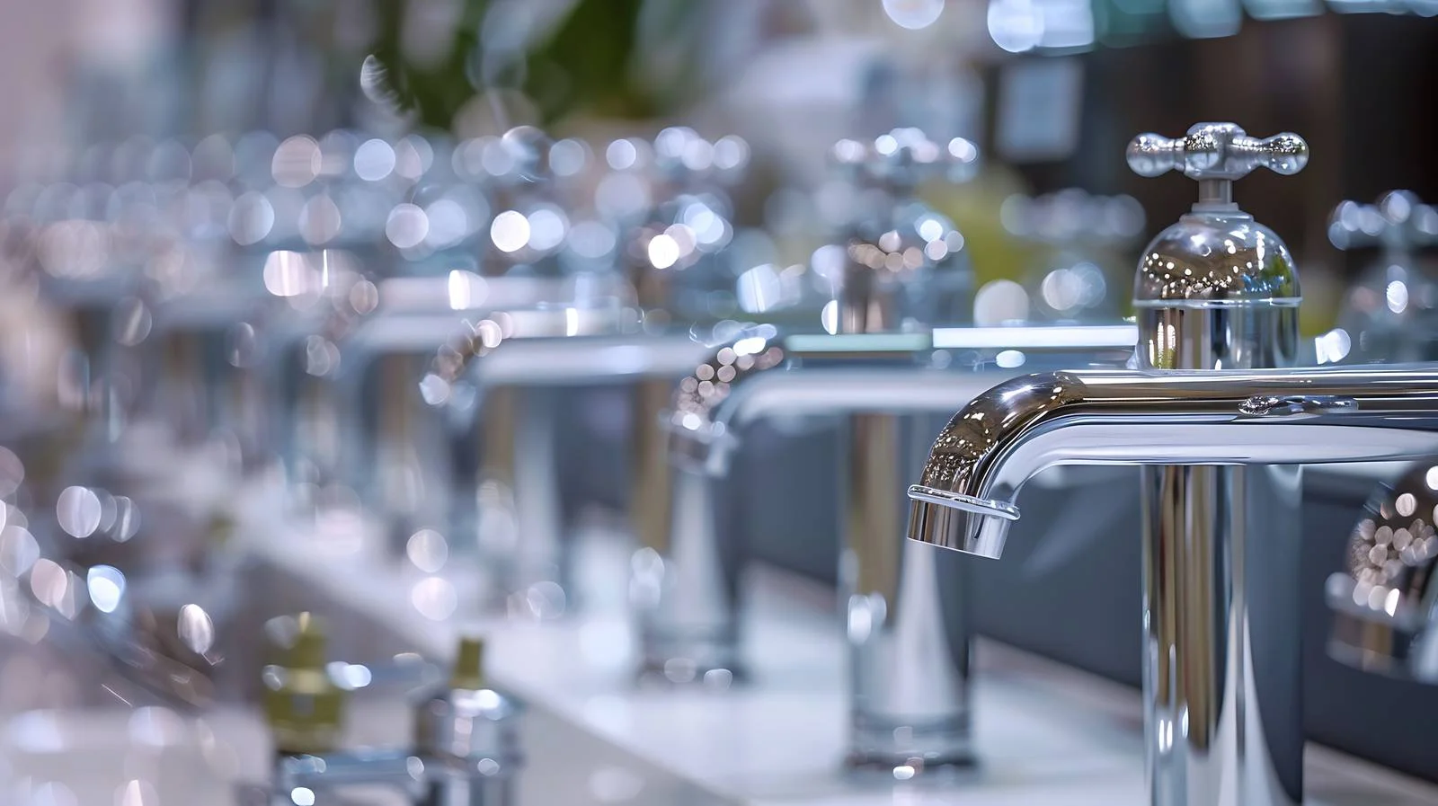 Industrial Water Faucet Display — free download from Dotvec