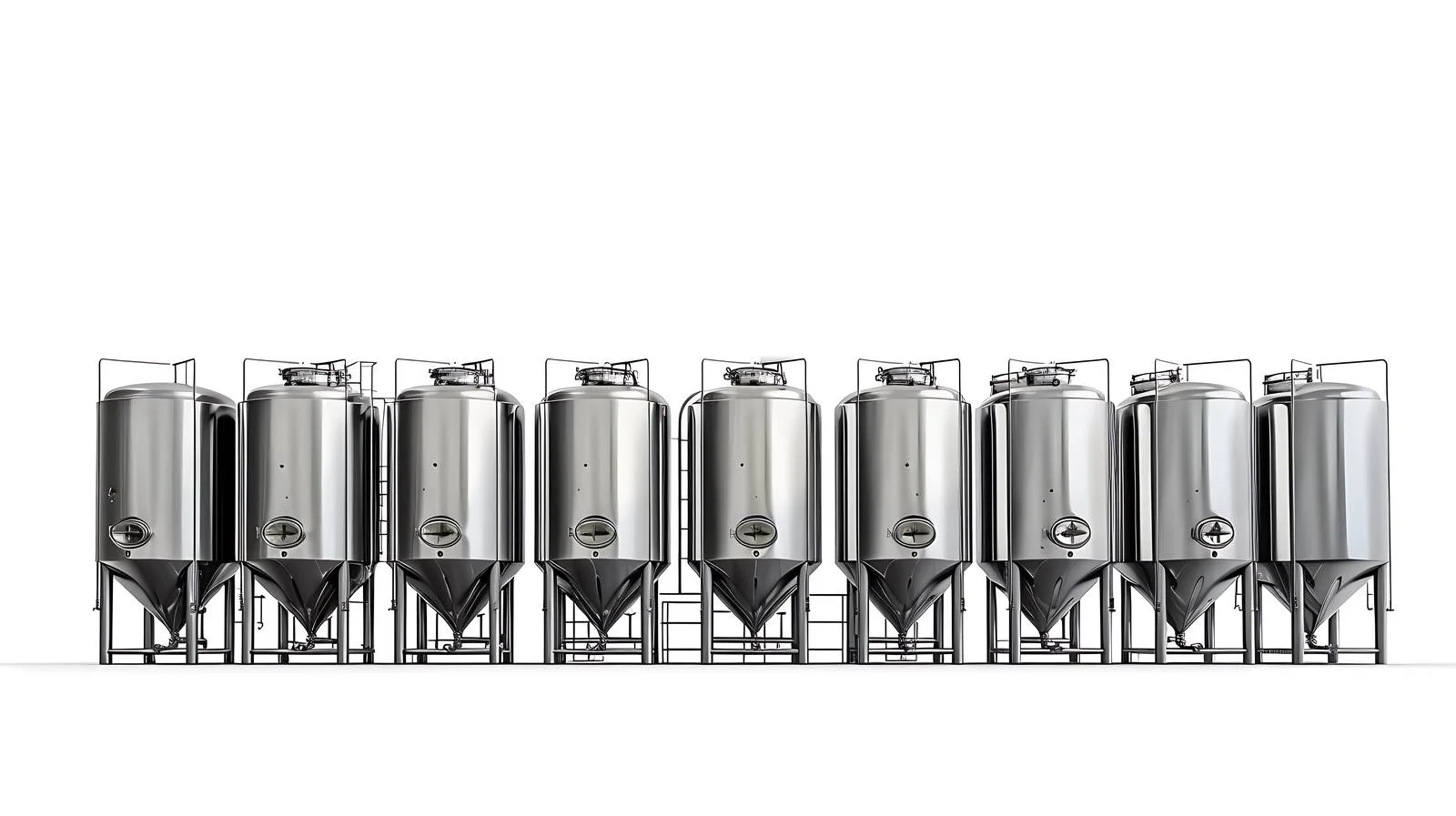 Beer Fermentation Steel Tanks Overview – free maturation image from Dotvec