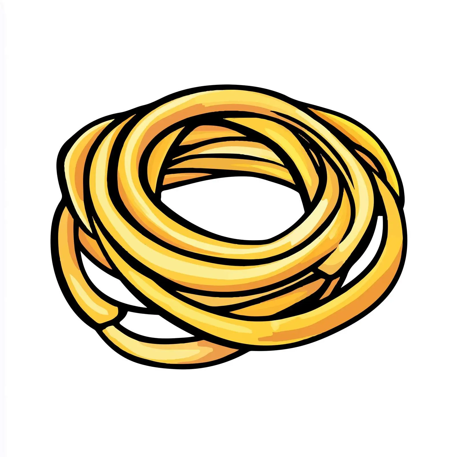 Hand Drawn Rubber Band Cartoon Vector Illustration — free download from Dotvec