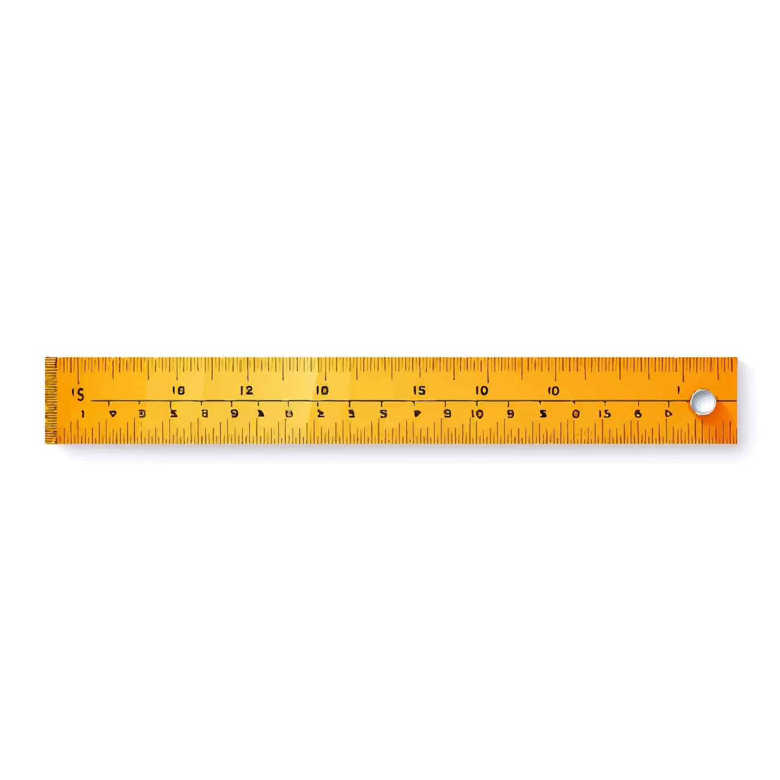 Ruler Line Vector Illustration on White Background — free download from Dotvec