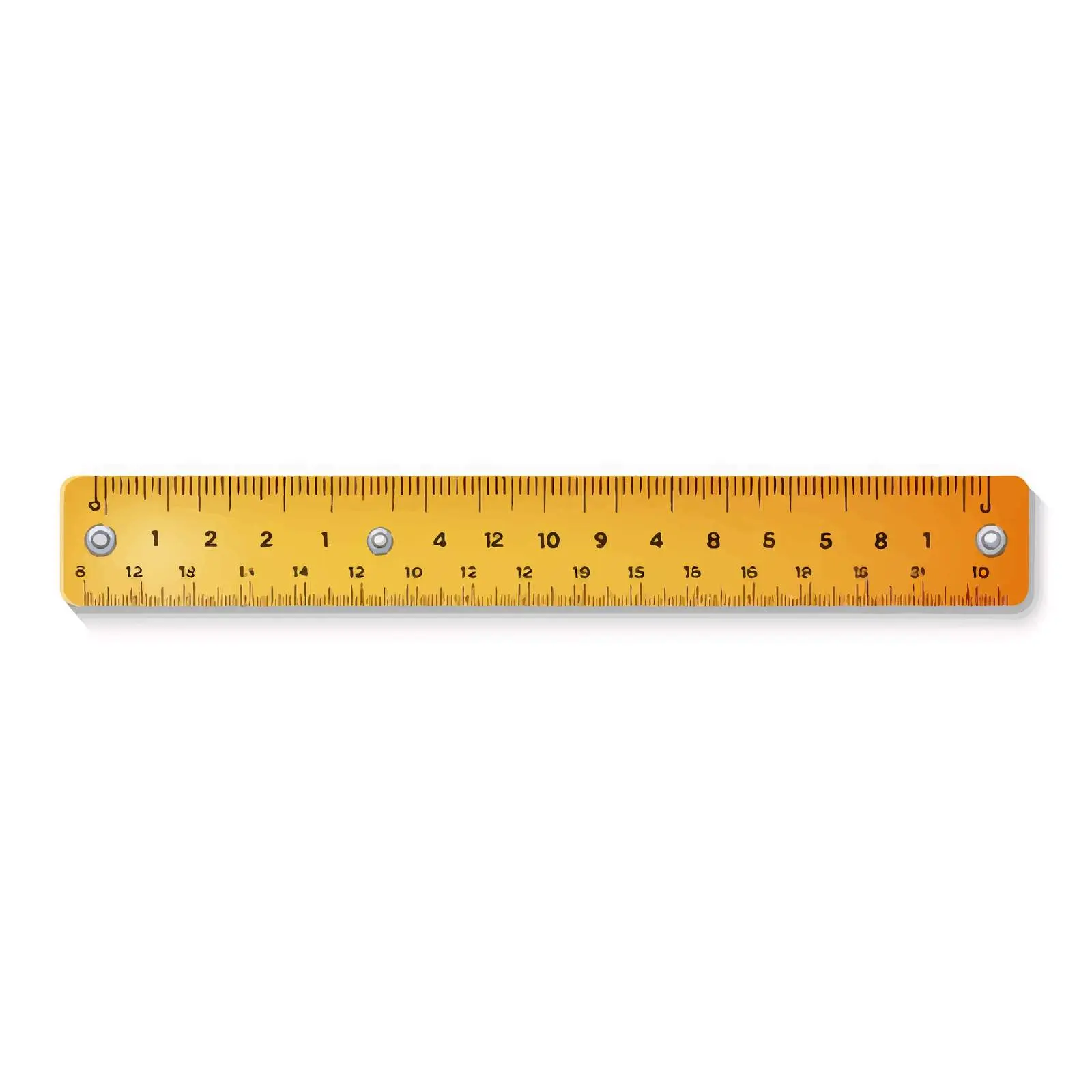 Isolated Ruler Line Vector Illustration on White Background — free download from Dotvec