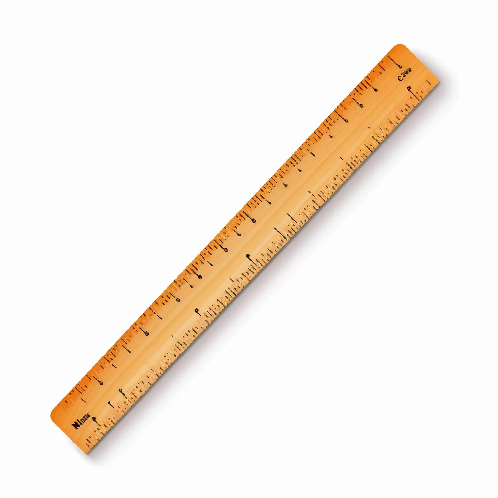 Ruler Vector Illustration on White Background — free download from Dotvec