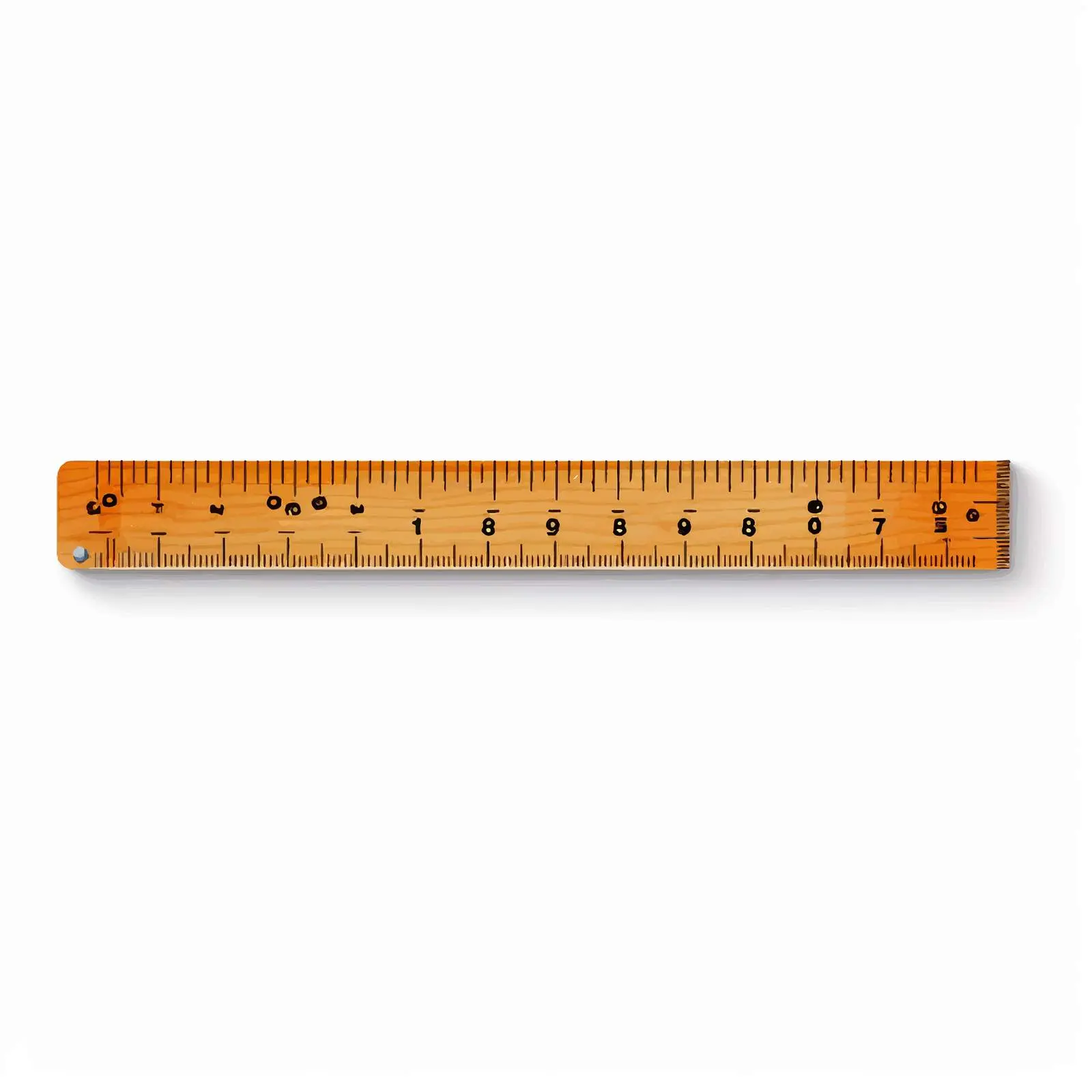 Vector Ruler Illustration on White Background — free download from Dotvec