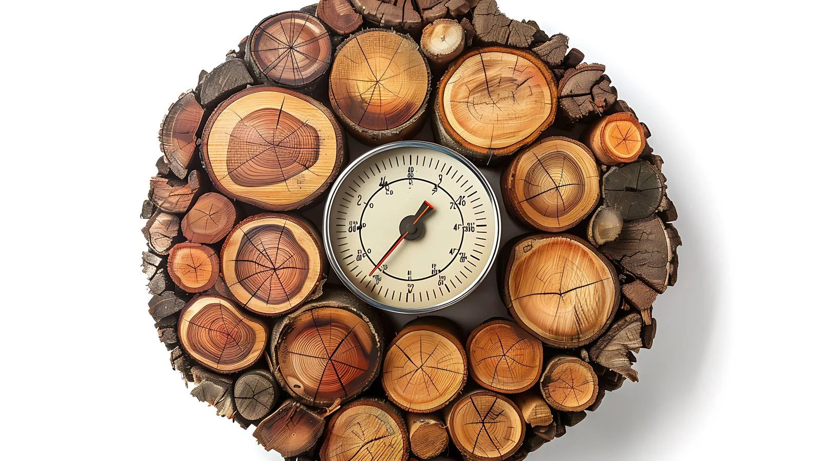 Woodworking Temperature Indicator Isolated — free download from Dotvec