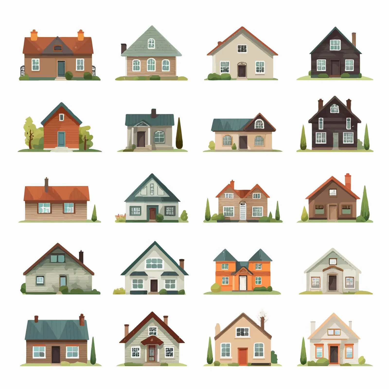Charming Rural Houses and Country Homes — free download from Dotvec