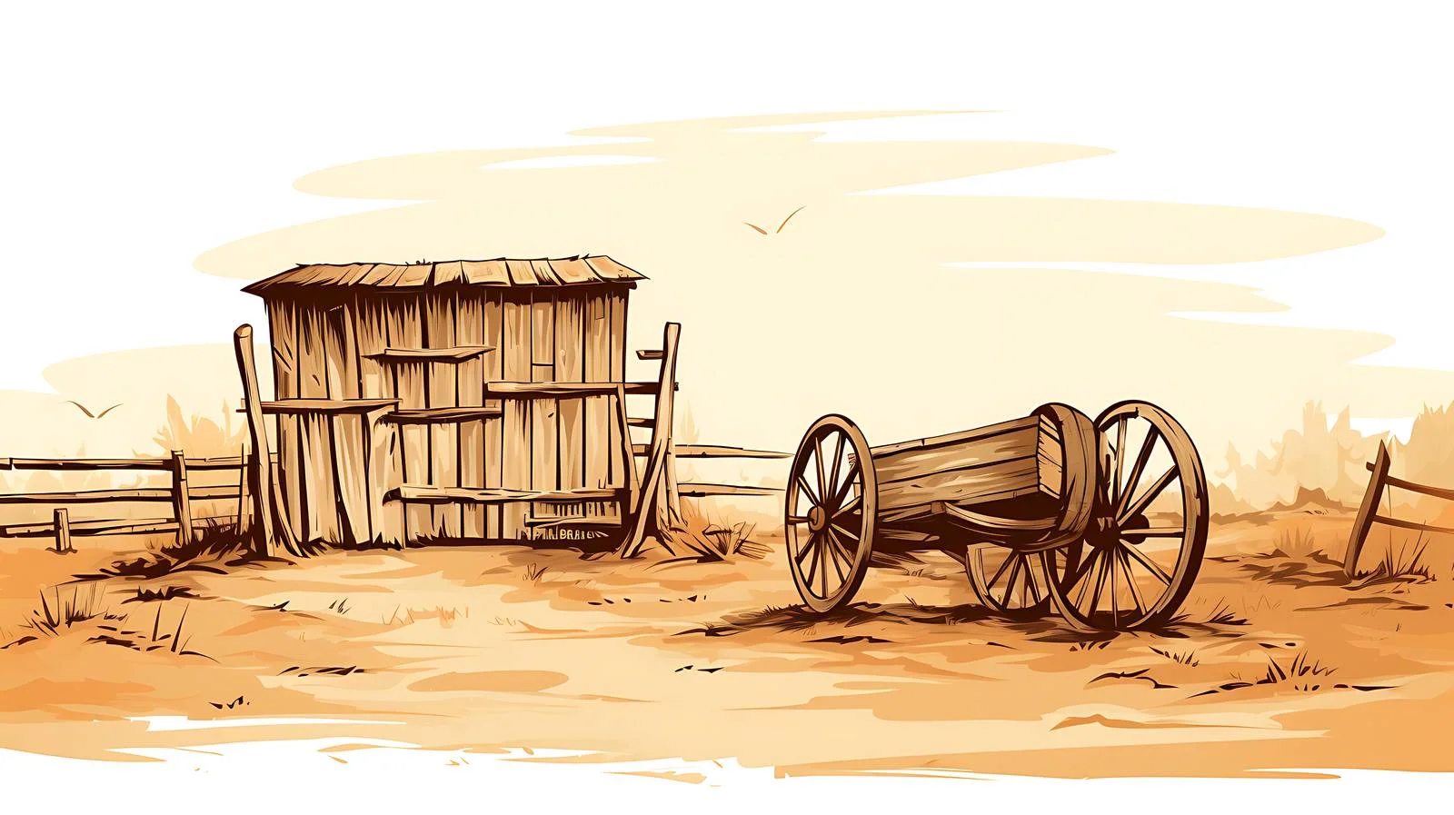 Rural Farm Wagon by Old Bar — free download from Dotvec