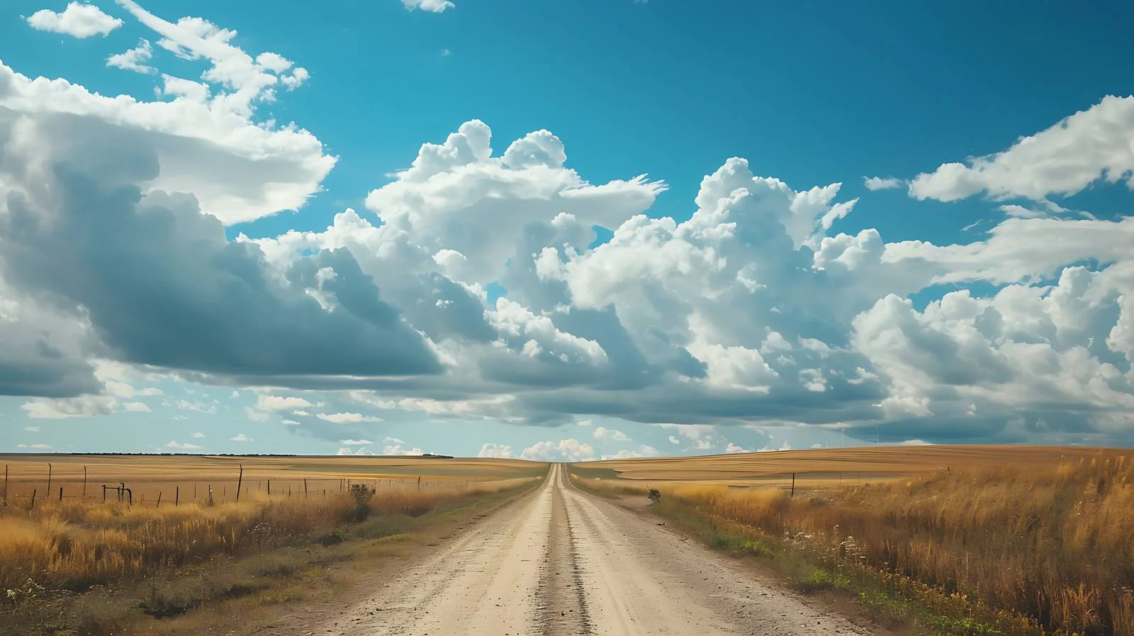 Tranquil Midwest Road amid Vast Fields — free download from Dotvec