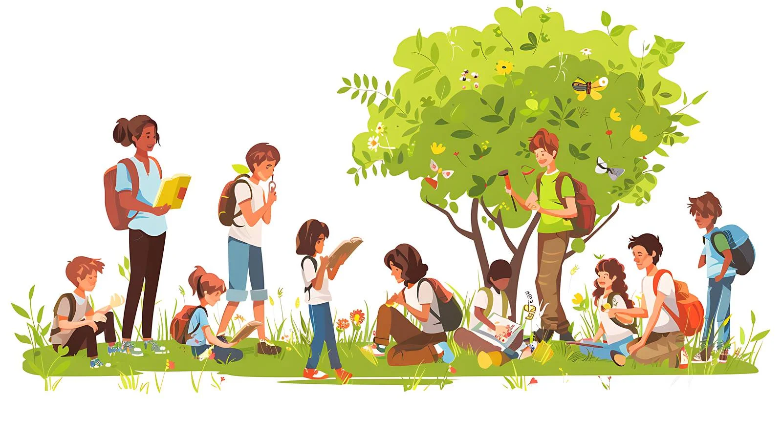 Outdoor Learning in Rural School Setting — free download from Dotvec