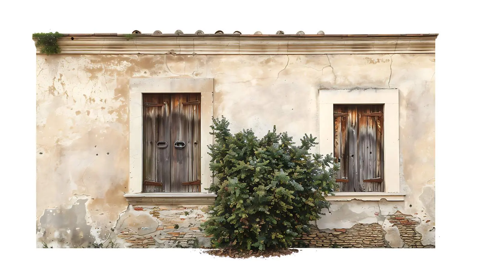 Rustic Italian Architecture with Ancient Building Facade – free tourist attractions image from Dotvec