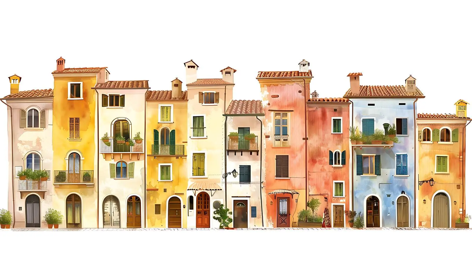 Rustic Italian Architecture in Historic Europe – free architectural styles image from Dotvec