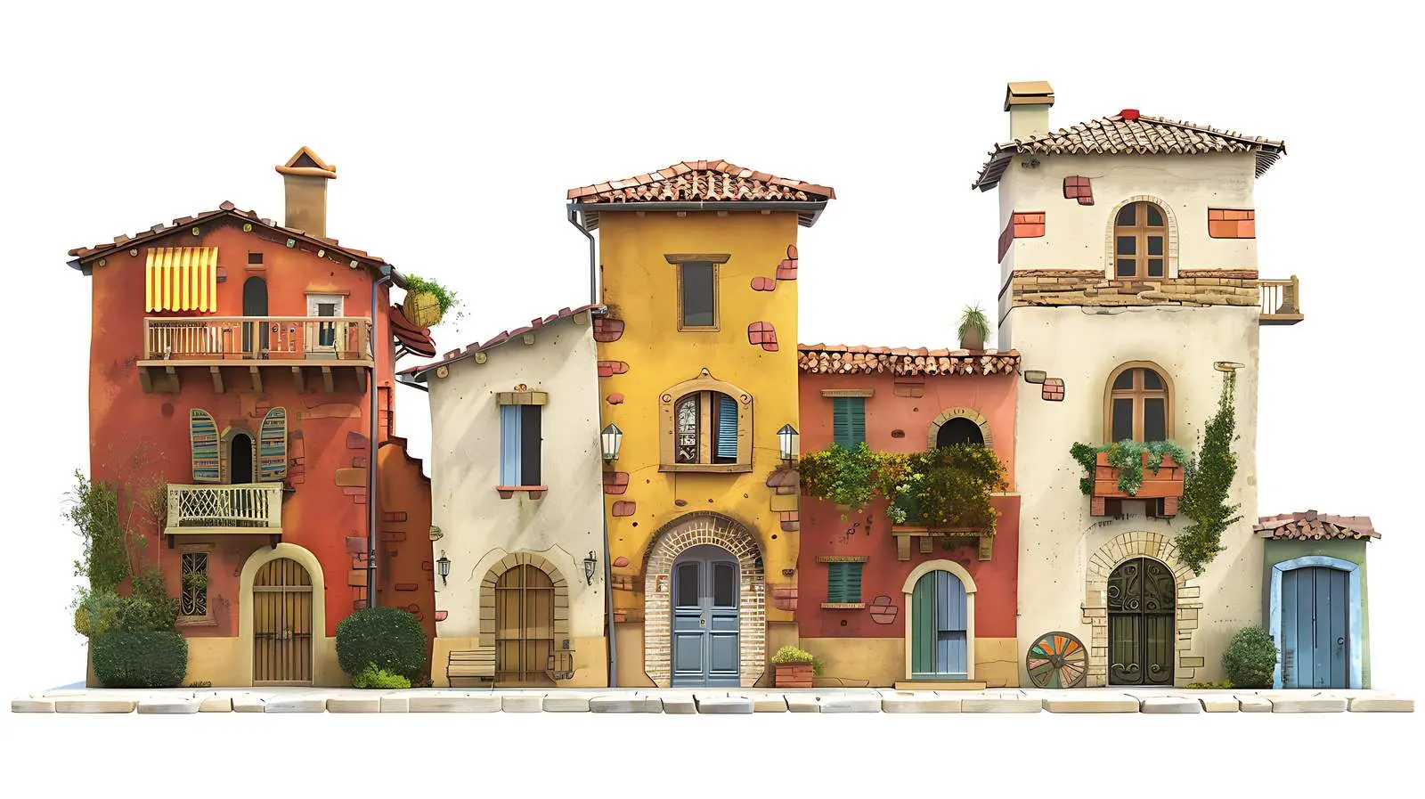 Rustic Italian Architecture in Historic Europe – free world image from Dotvec