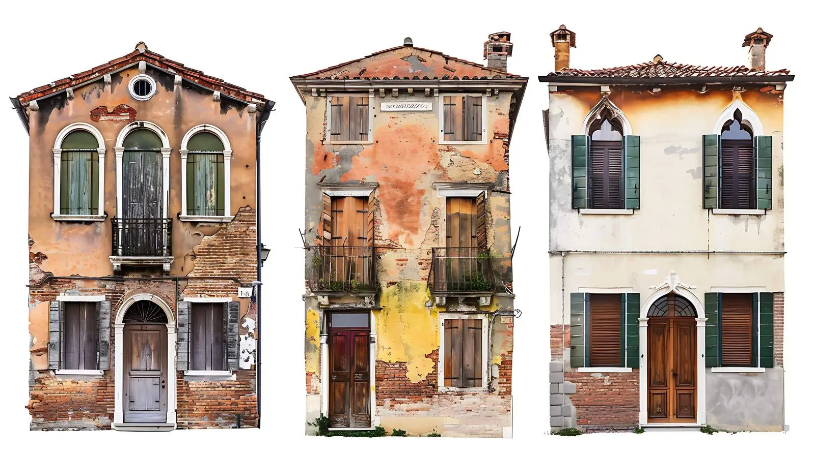 Rustic Italian Architecture in Historic Europe — free download from Dotvec