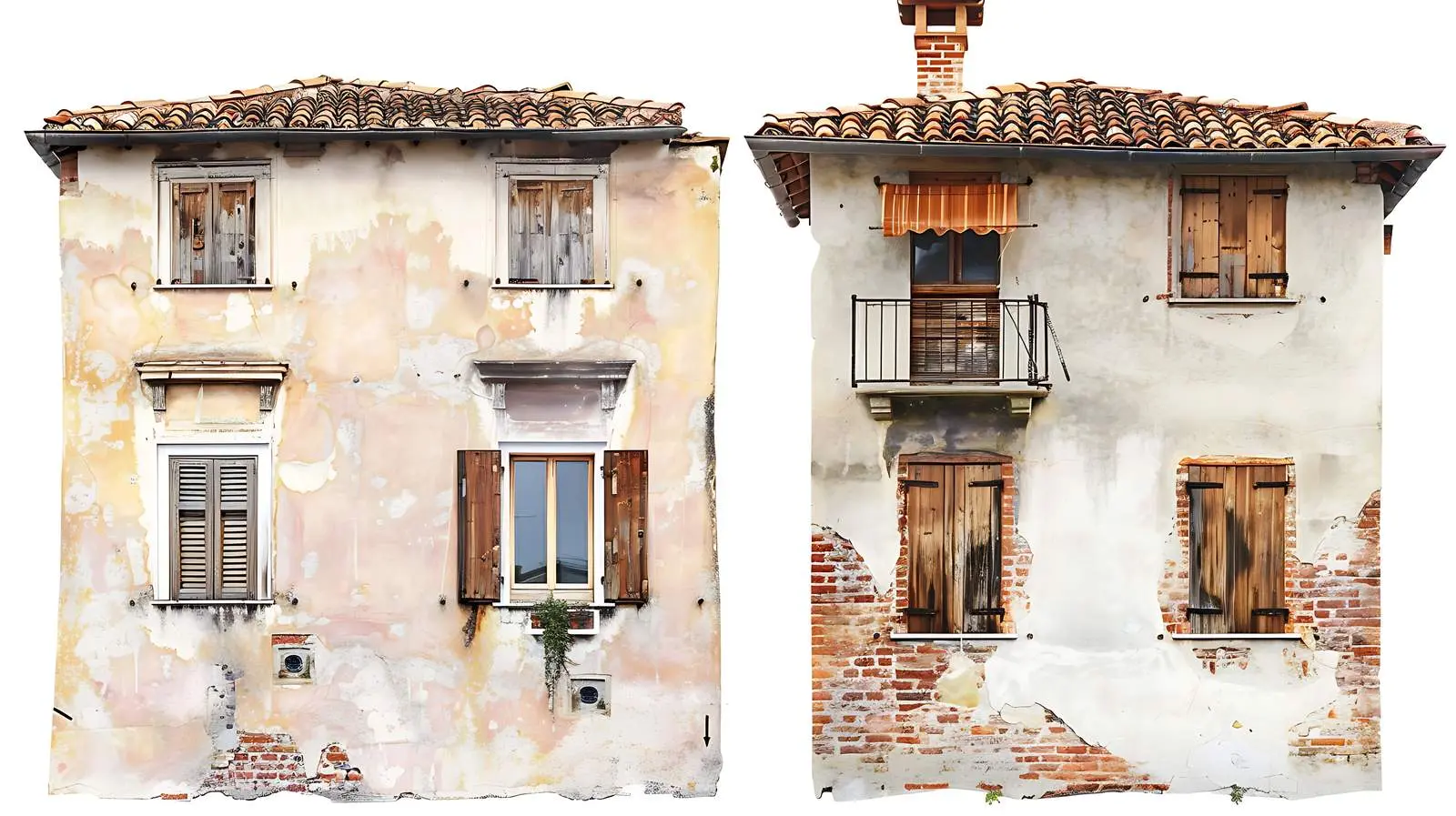 Rustic Italian Architecture in Historic Europe — free download from Dotvec