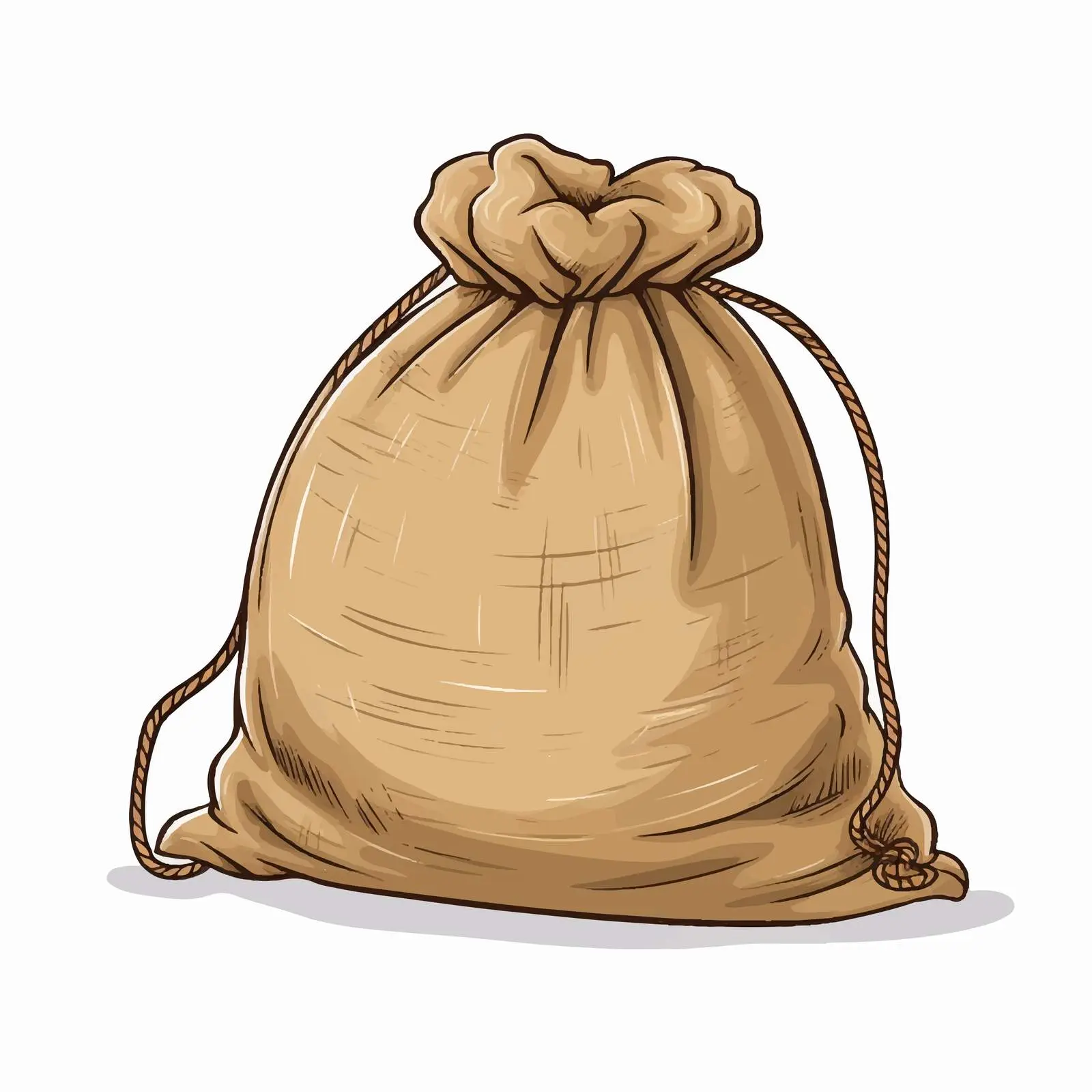Sack Vector Illustration for Educational Purposes — free download from Dotvec