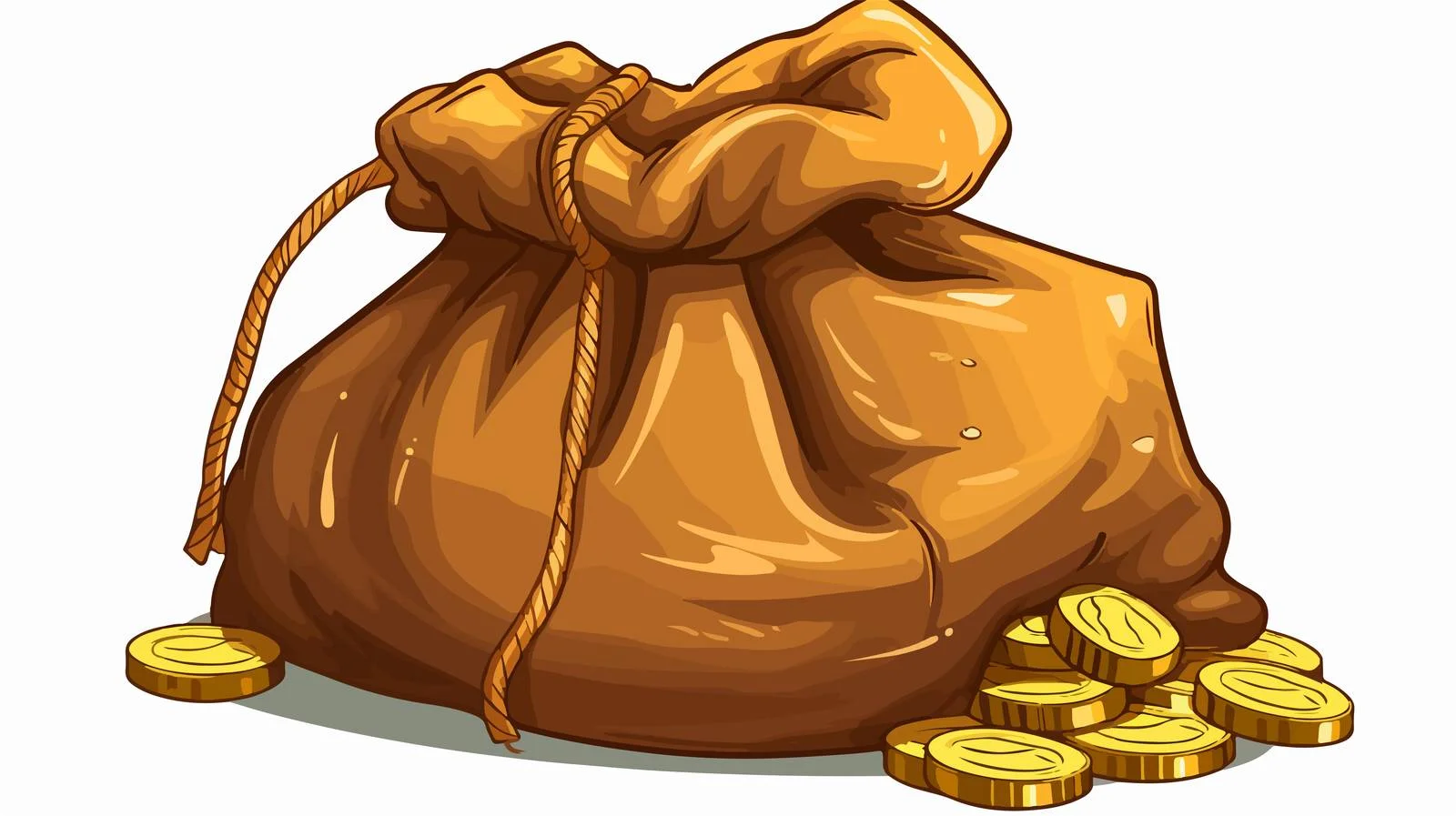 Distressed Sack of Money Icon — free download from Dotvec